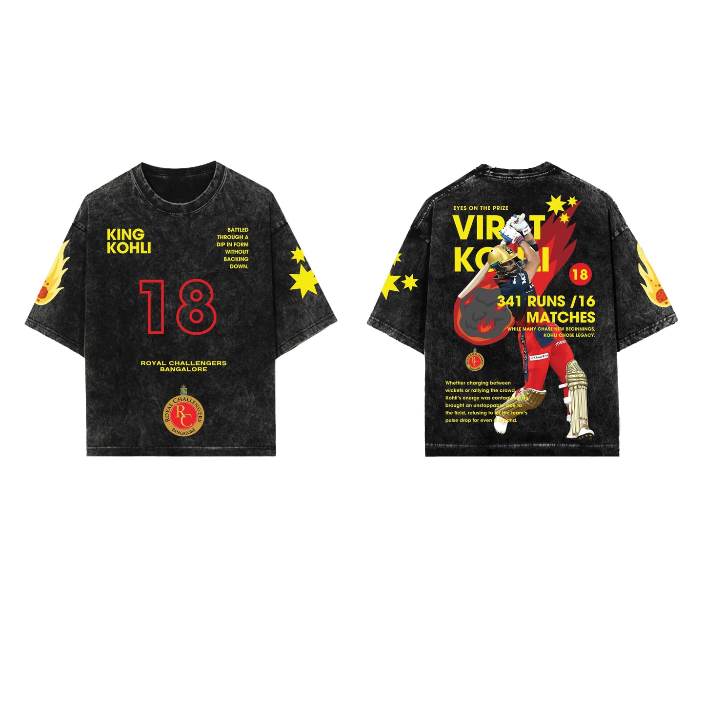 Virat Kohli Designed Oversized T-shirt