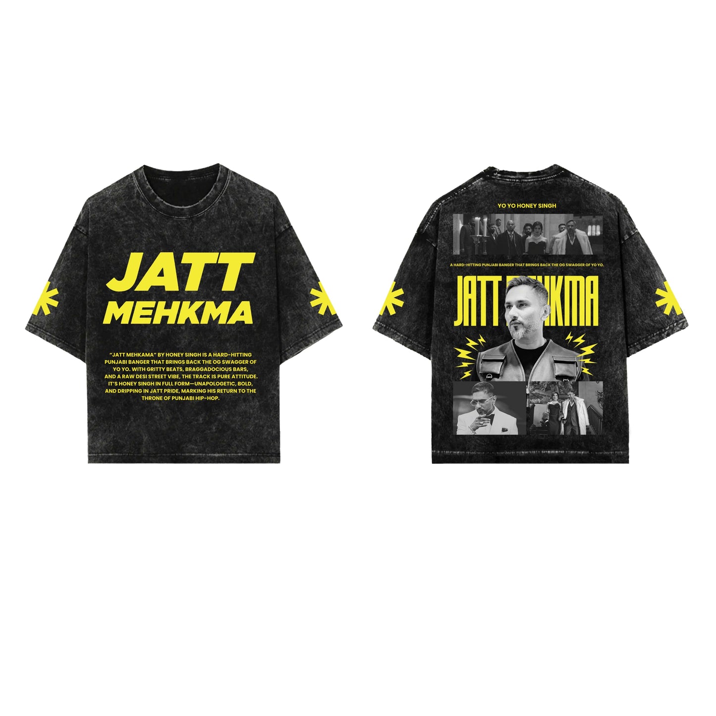 Honey Singh Designed Oversized T-shirt