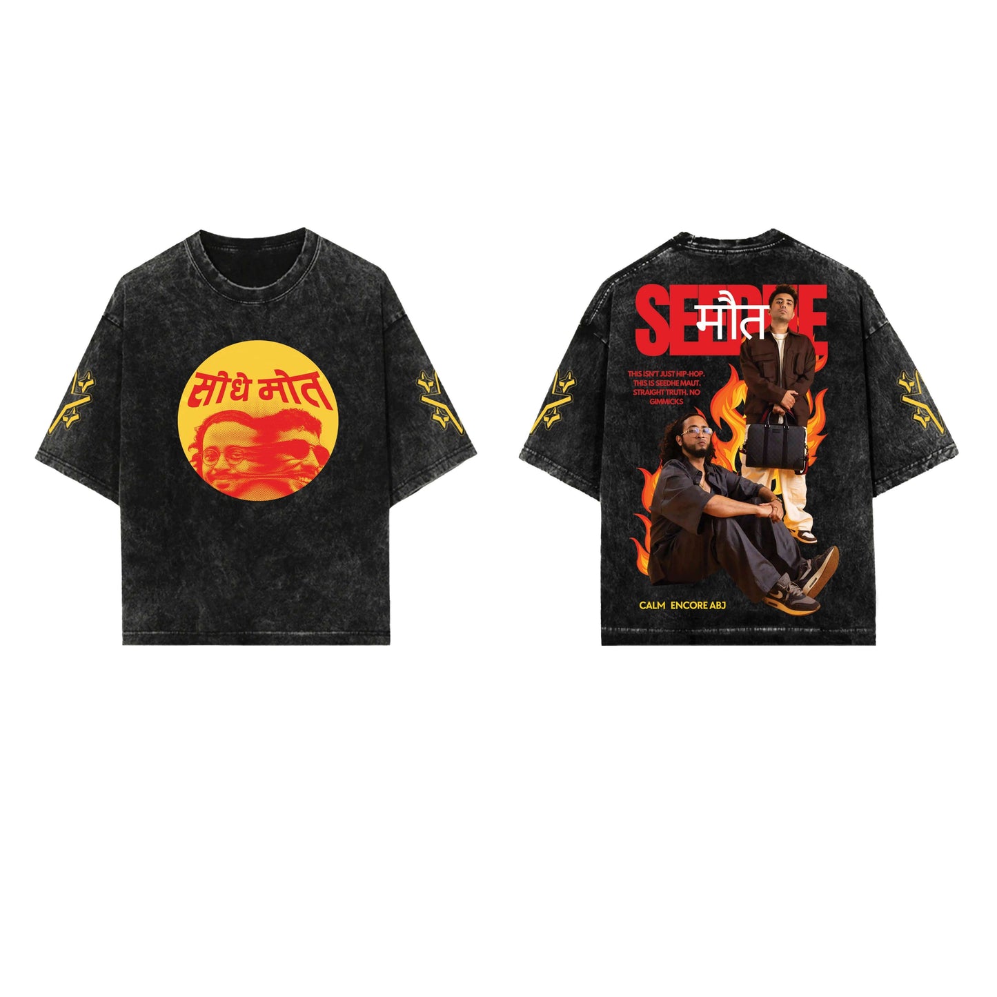 Seedhe Maut Designed Oversized T-shirt
