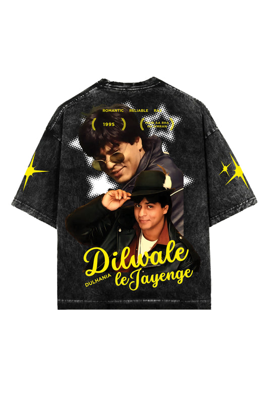 SRK -DDLJ Designed Oversized T-shirt