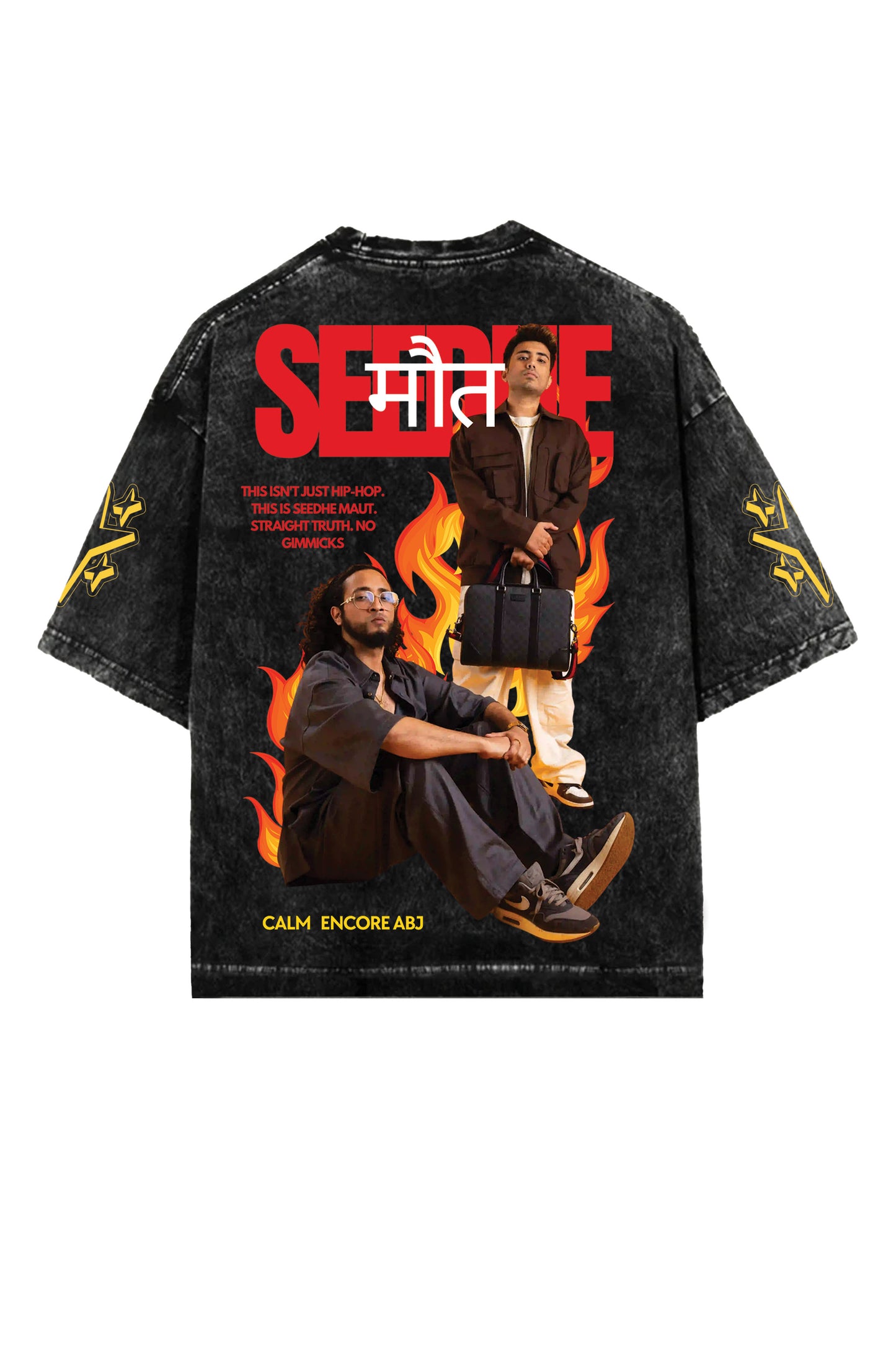 Seedhe Maut Designed Oversized T-shirt