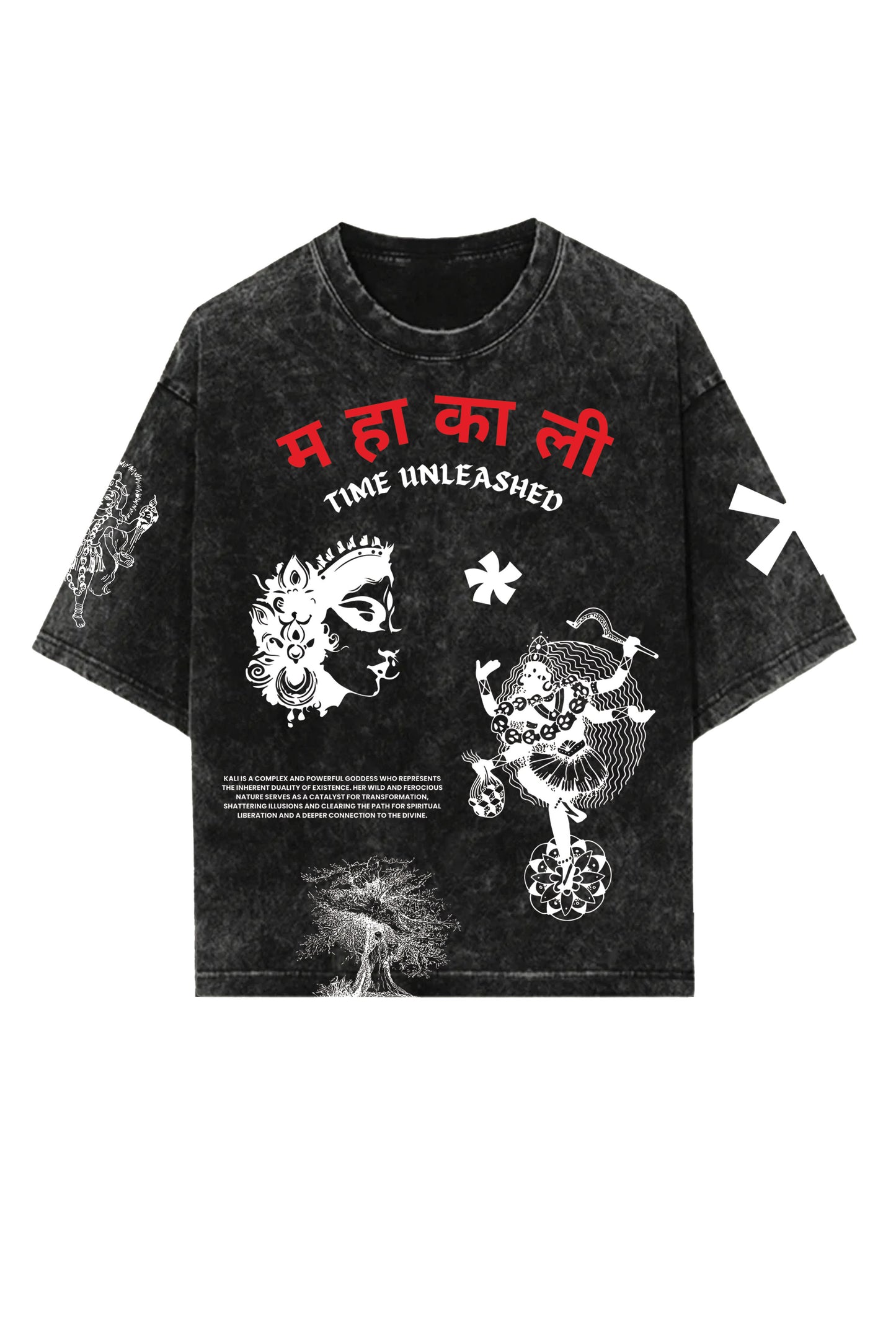 Mahakali Designed Oversized T-shirt
