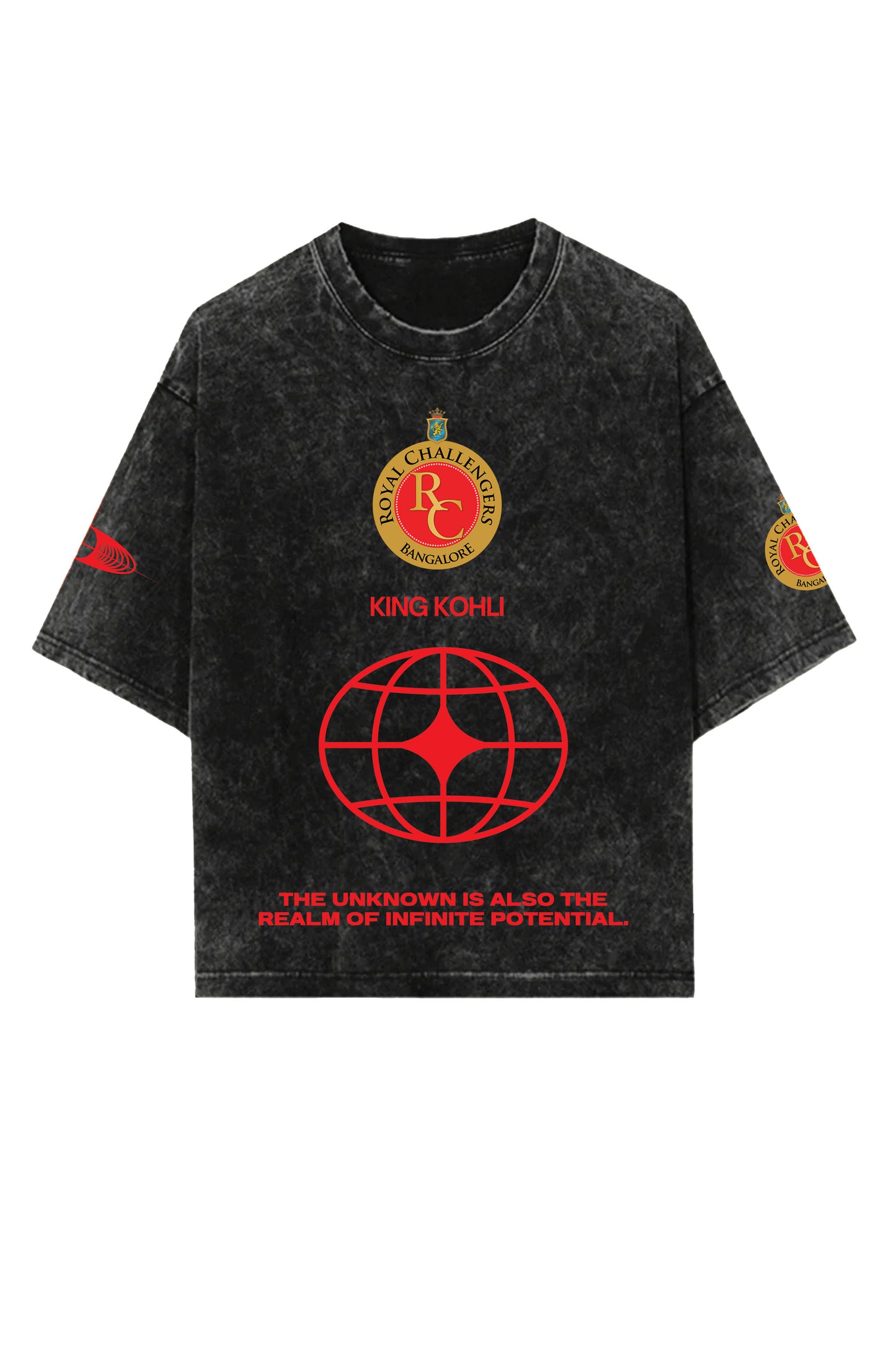 Kohli RCB Designed Oversized T-shirt