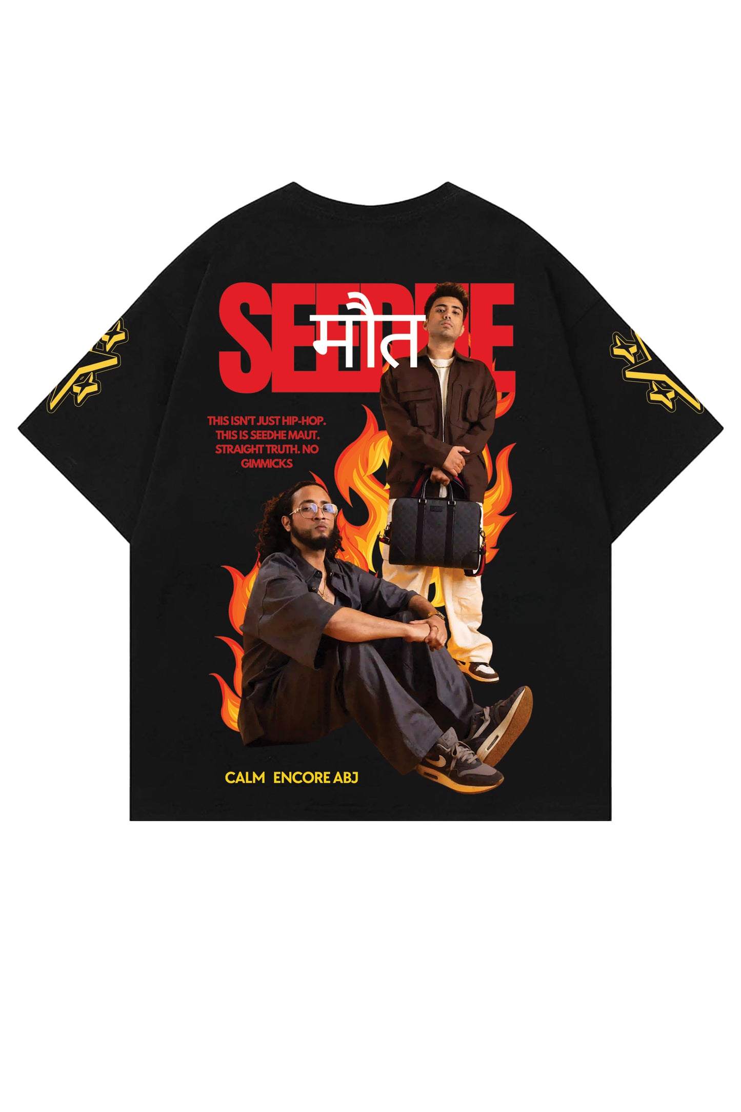 Seedhe Maut Designed Oversized T-shirt