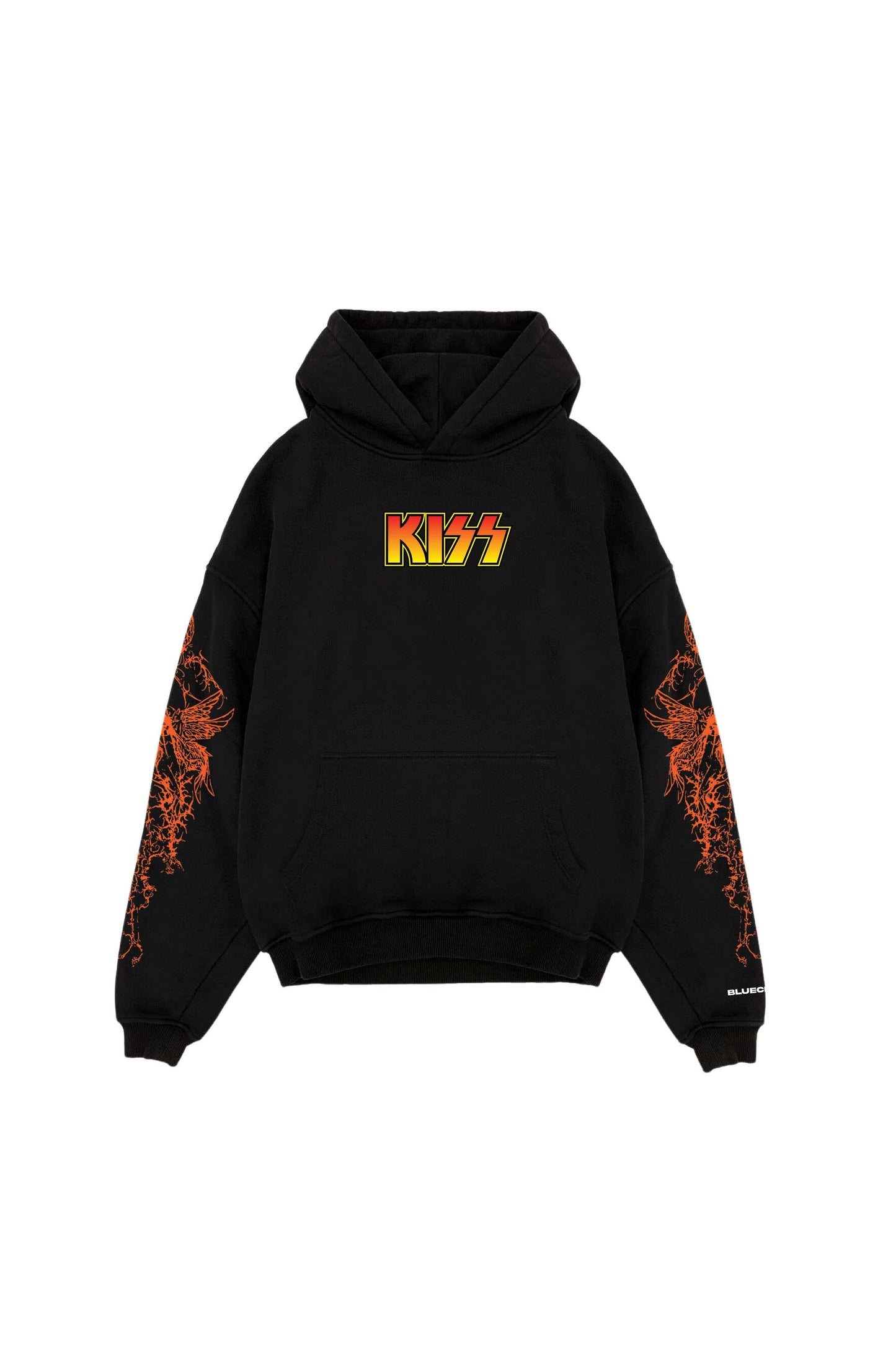 Kiss Designed Oversized Hoodie