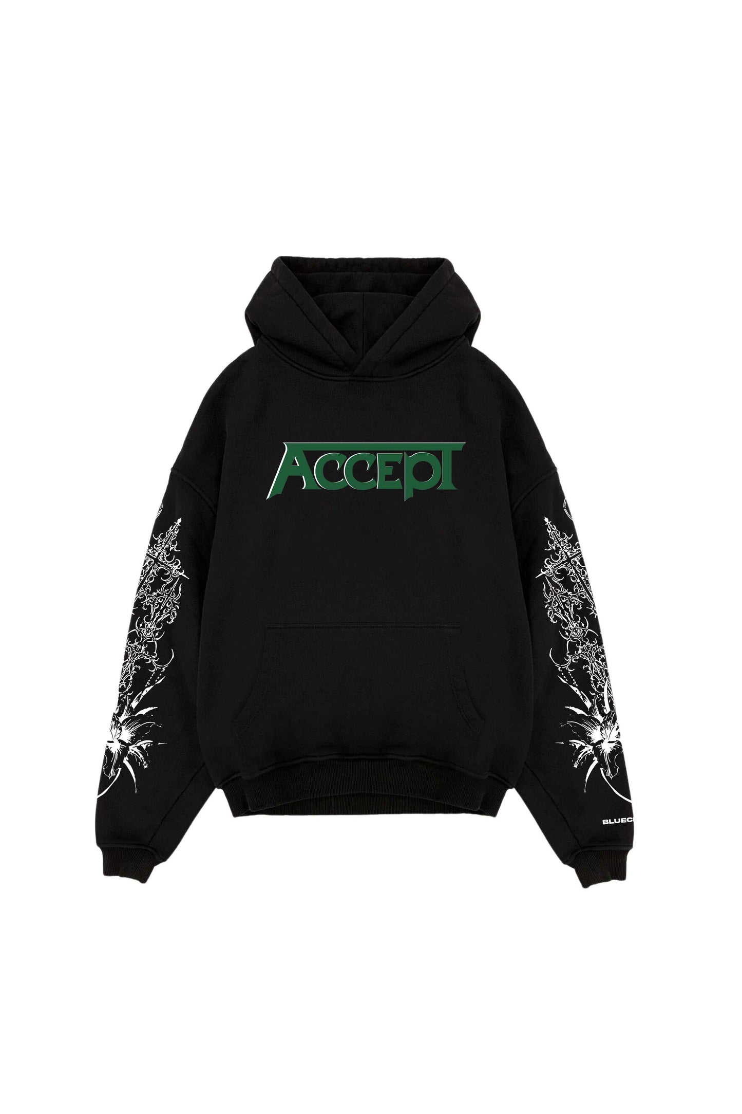 Accept Designed Oversized Hoodie