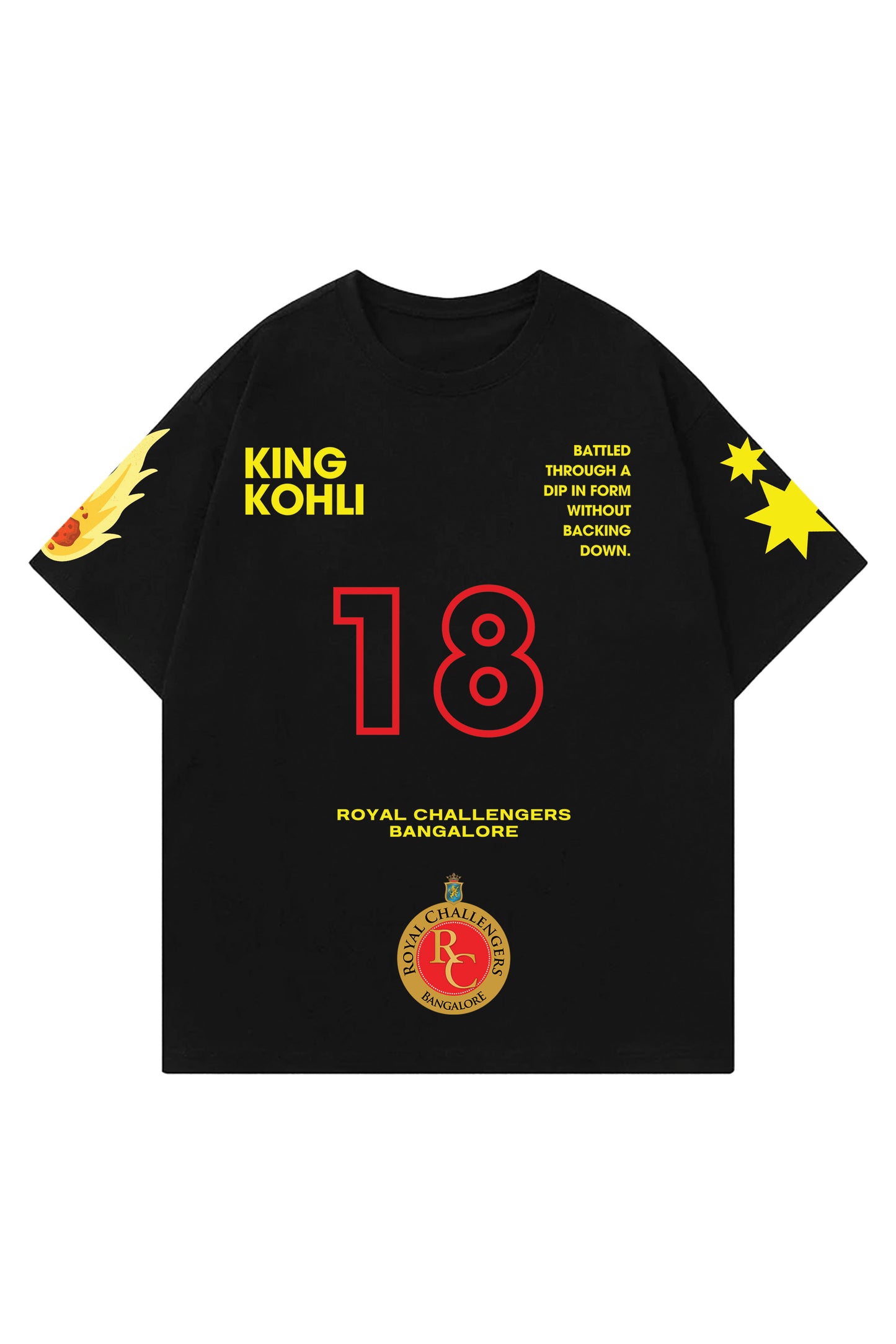Virat Kohli Designed Oversized T-shirt