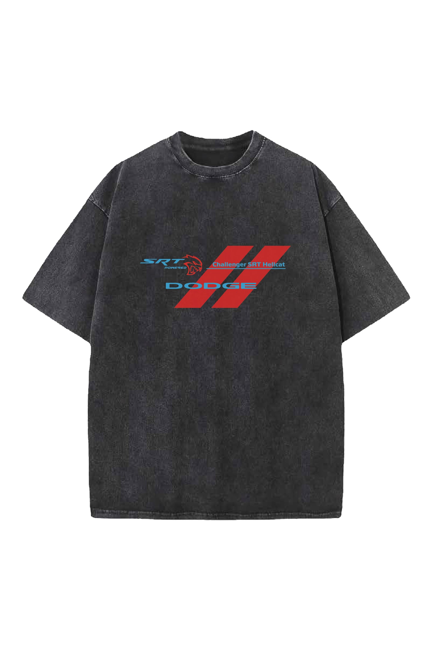 Dodge Challenger Designed Oversized T-shirt
