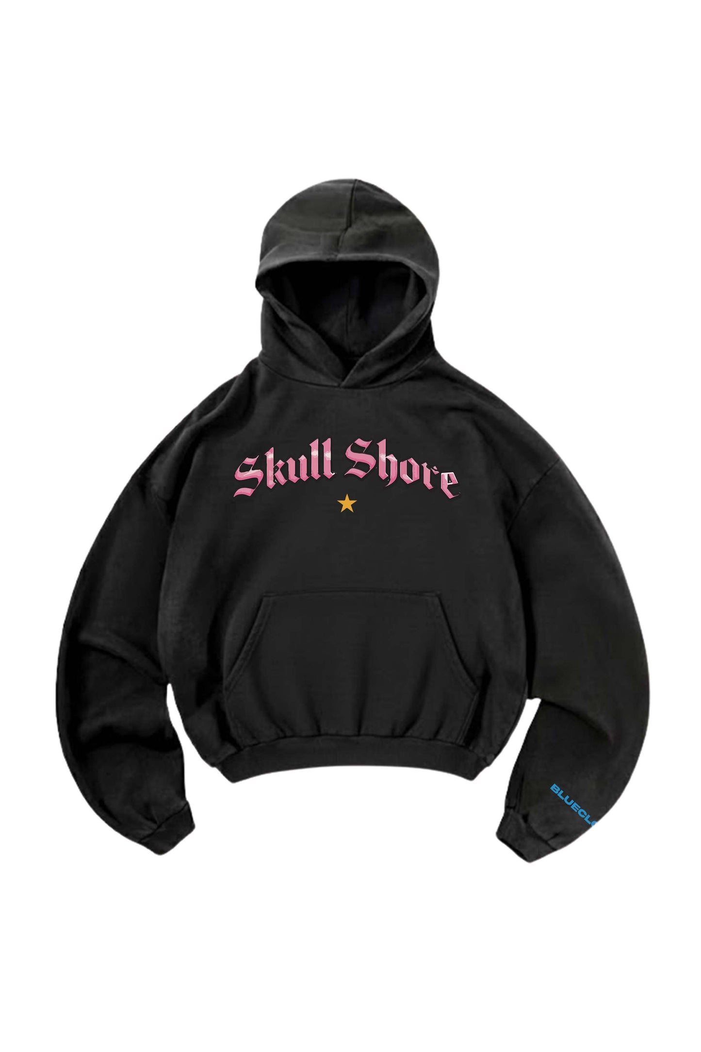 Skull shore Designed Oversized Hoodie