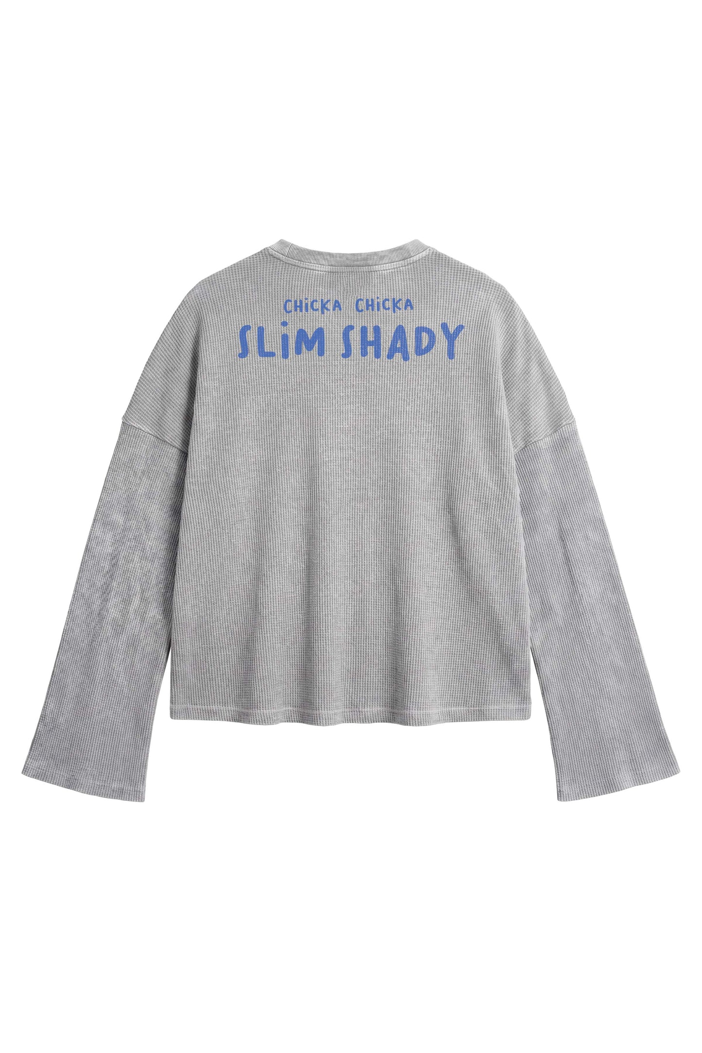 SLIM SHADY WAFFLE TEE