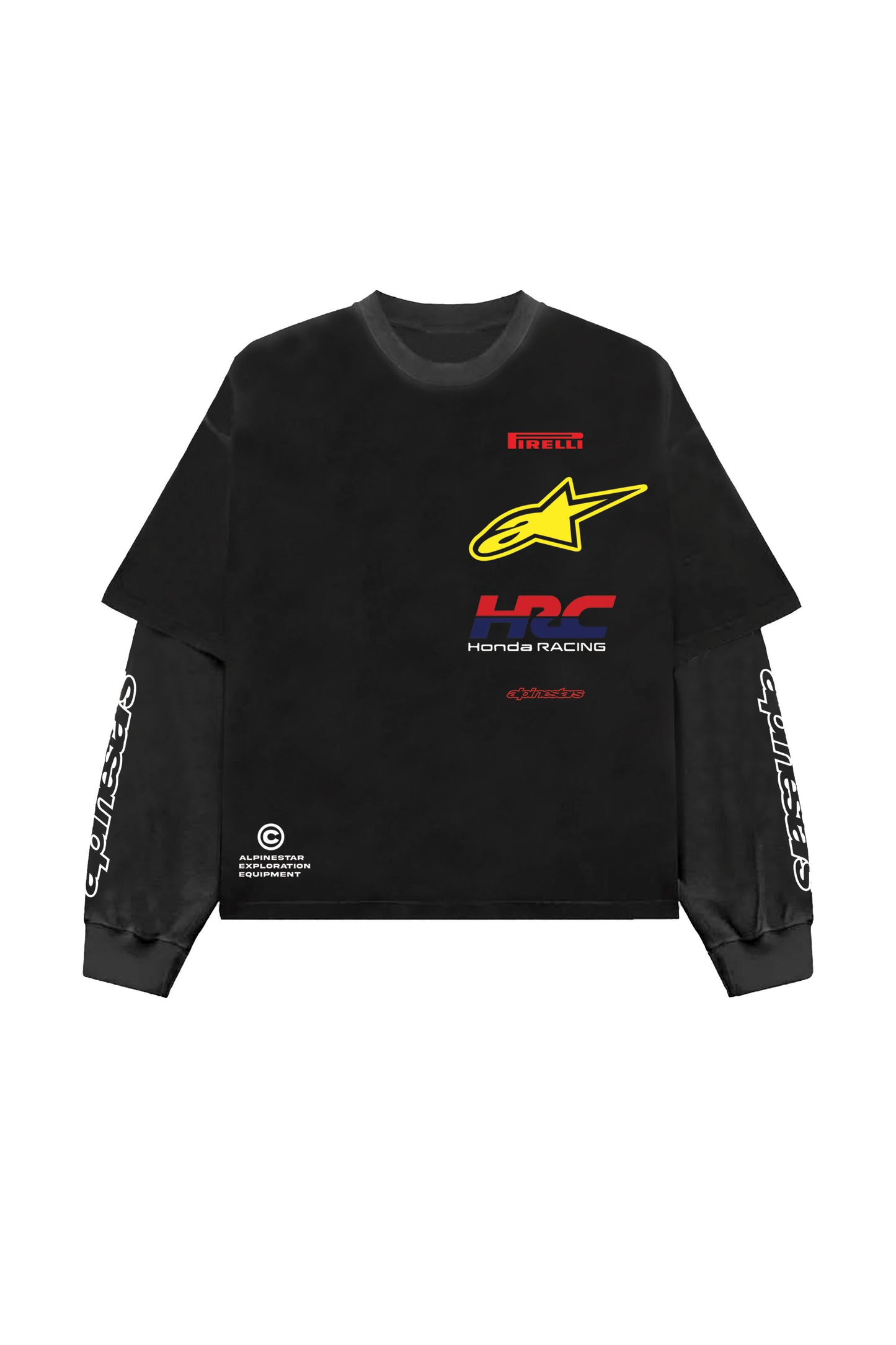 AlpineXHonda Designed B&G LS Oversized Tee