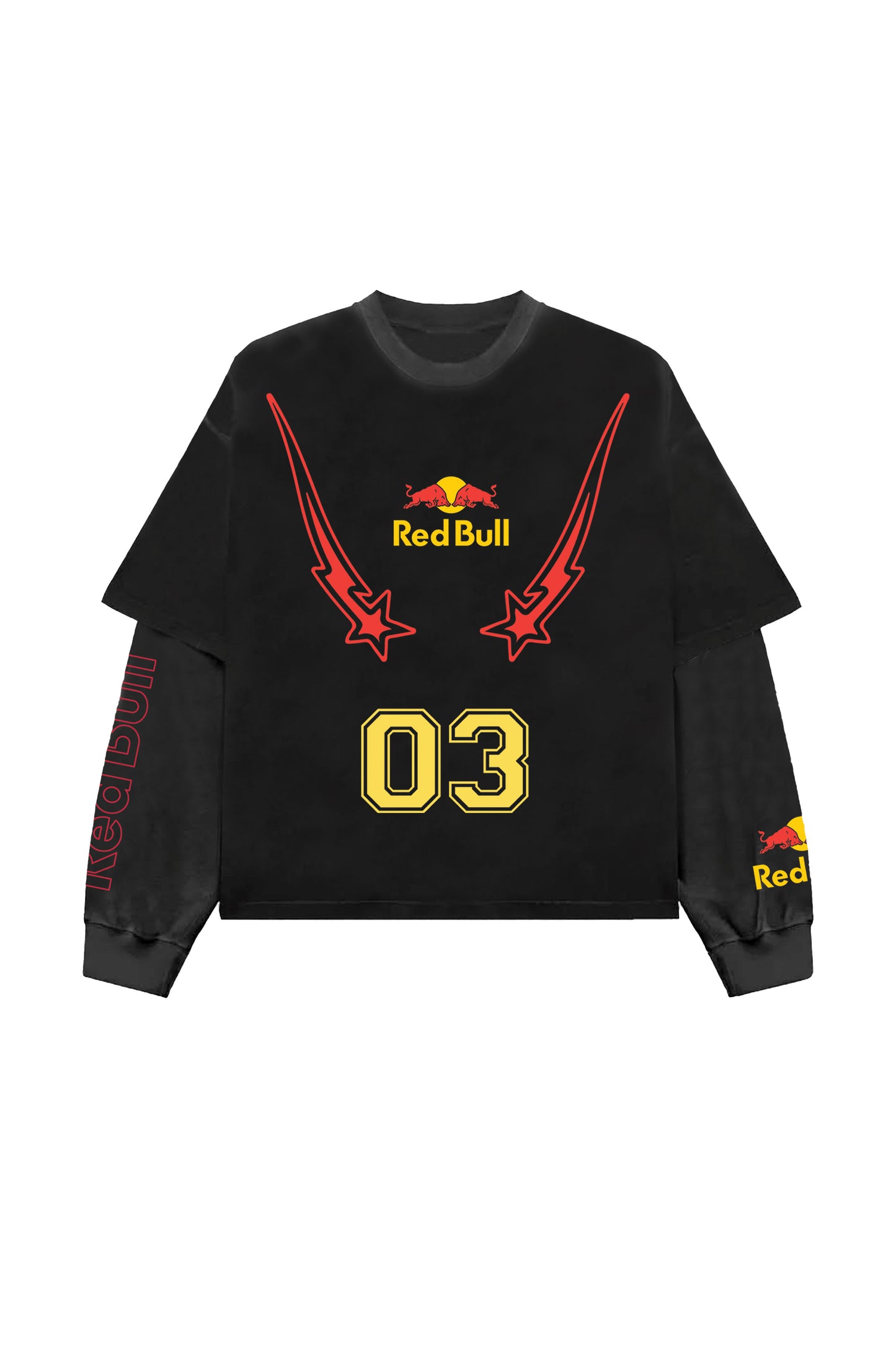 Red Bull Deisgned B&G LS Oversized Tee