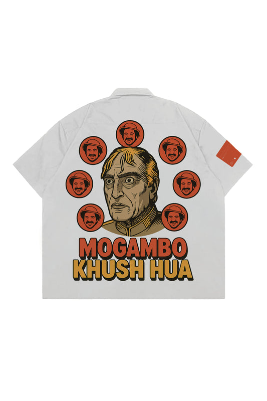 Mugambo Khus Huwa Designed Oversized Shirt