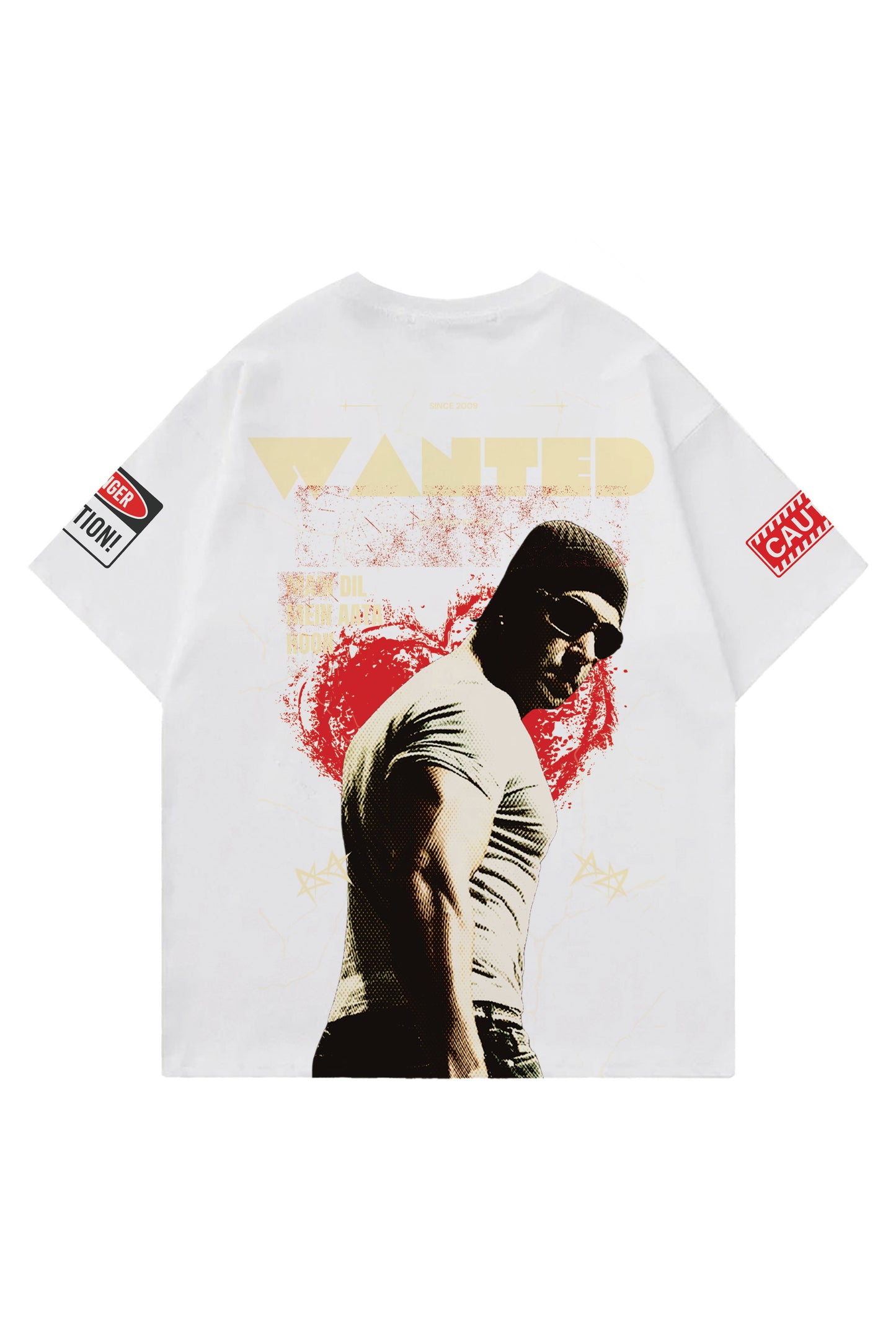 Wanted Salman Khan Designed Oversized T-shirt