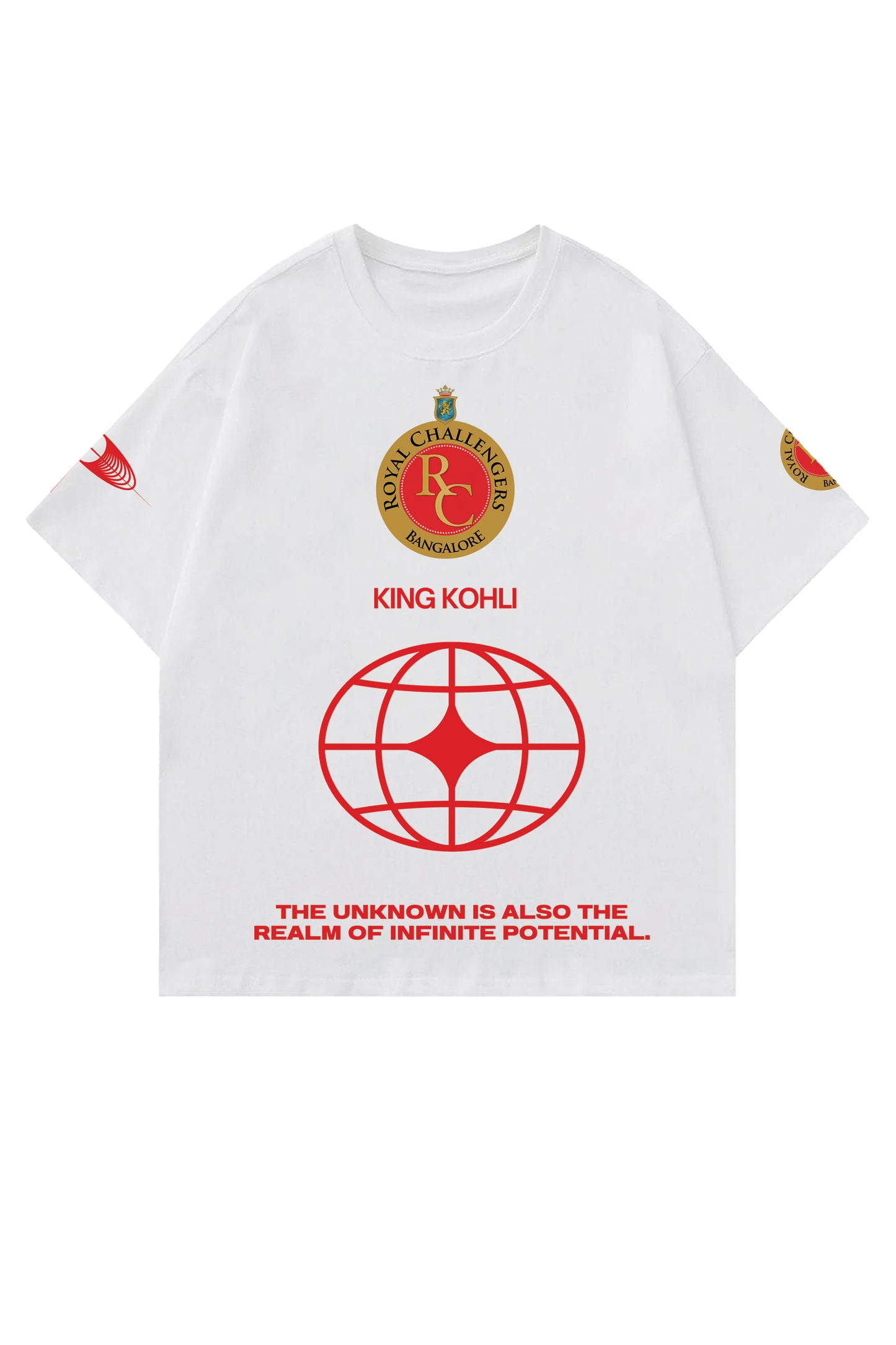 Kohli RCB Designed Oversized T-shirt