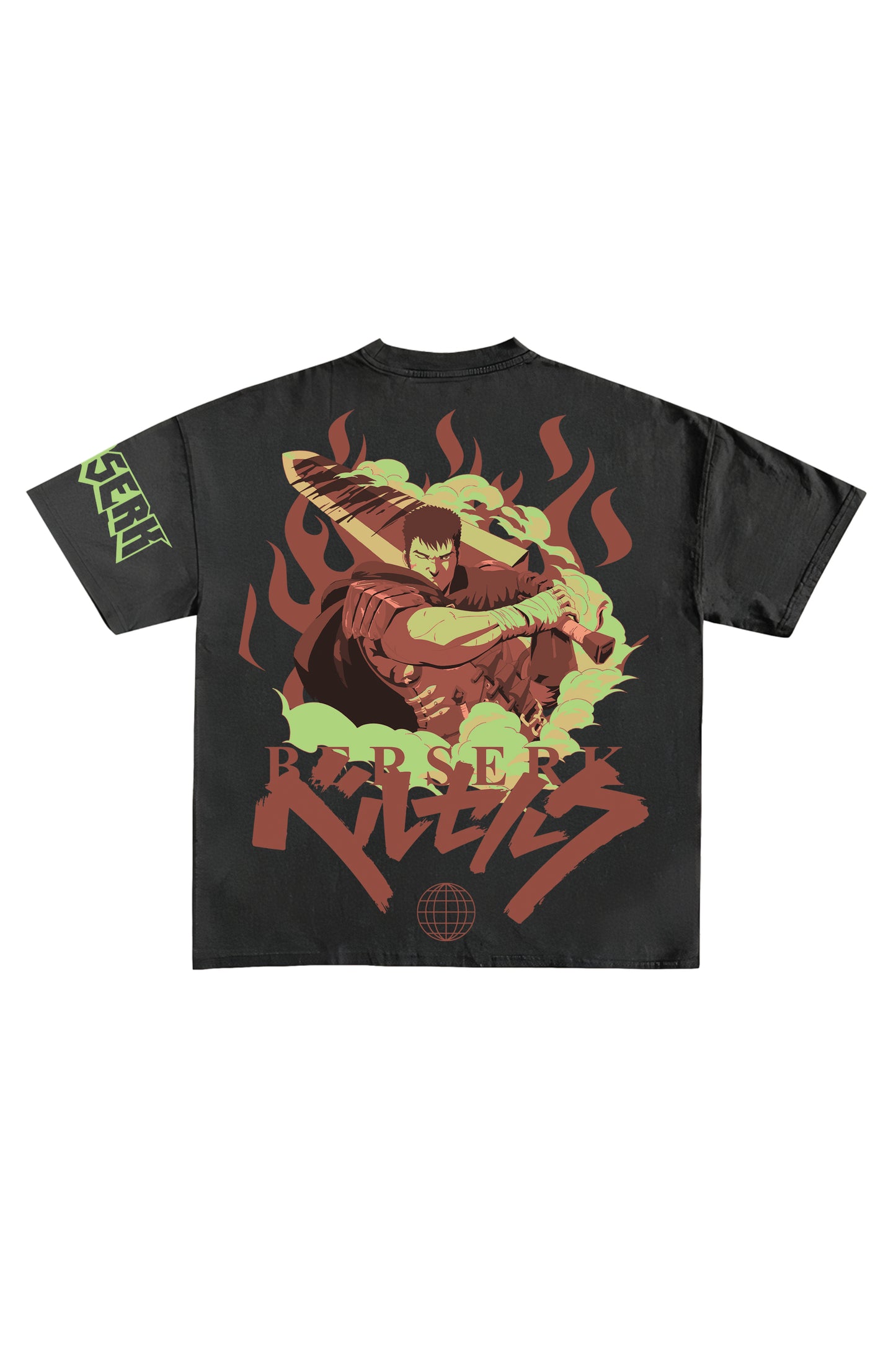 Berserk Designed Oversized T-shirt