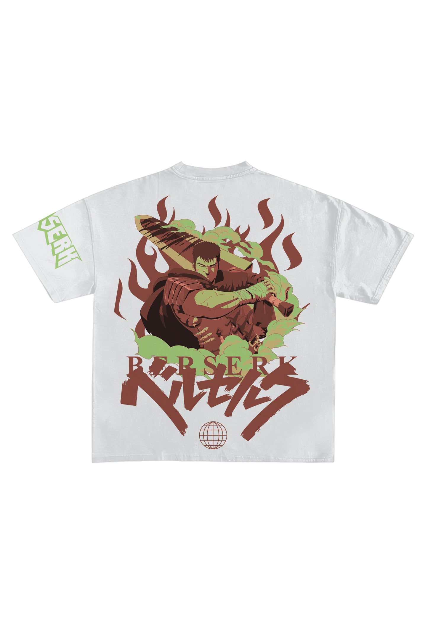 Berserk Designed Oversized T-shirt