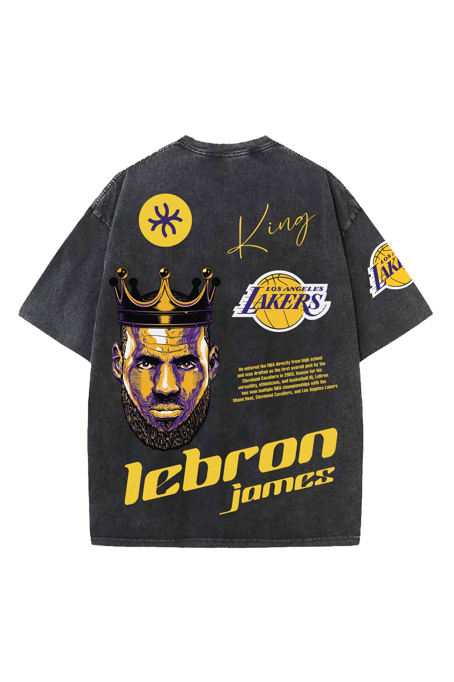 Lebron James Designed Oversized T-shirt