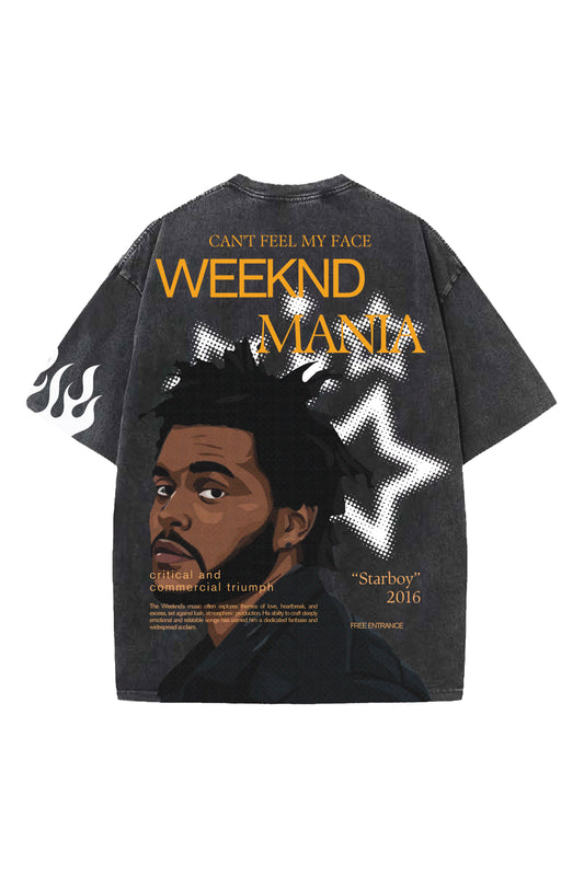 The Weekend Mania Designed Oversized T-shirt