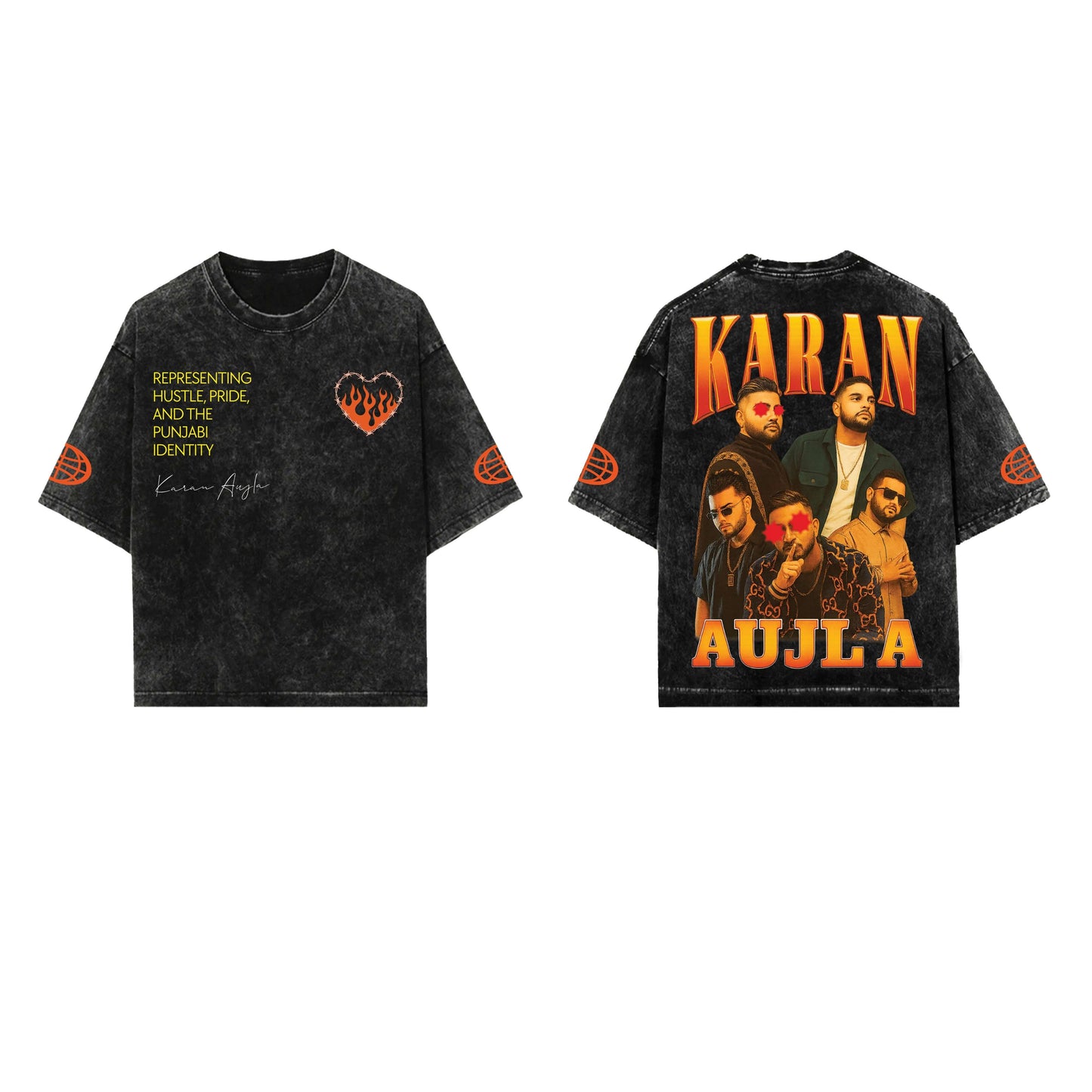 Karan Aujla Designed Oversized T-shirt