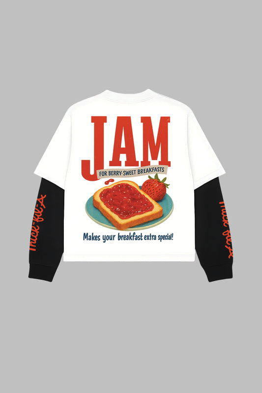 Jam W&B LS Oversized Tee