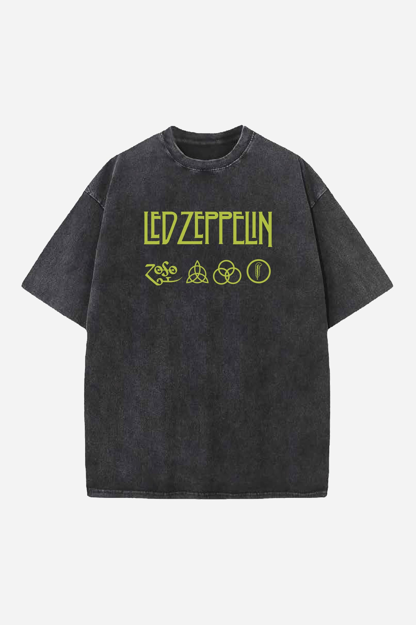 Led Zeppelin Designed Oversized T-shirt