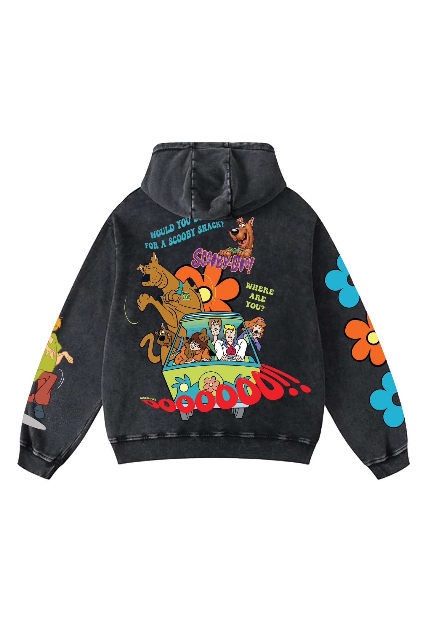 Scooby Doo Designed Oversized Hoodie