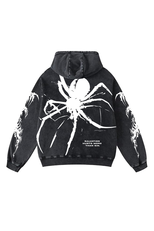 Bleeding Halo Designed Oversized Hoodie