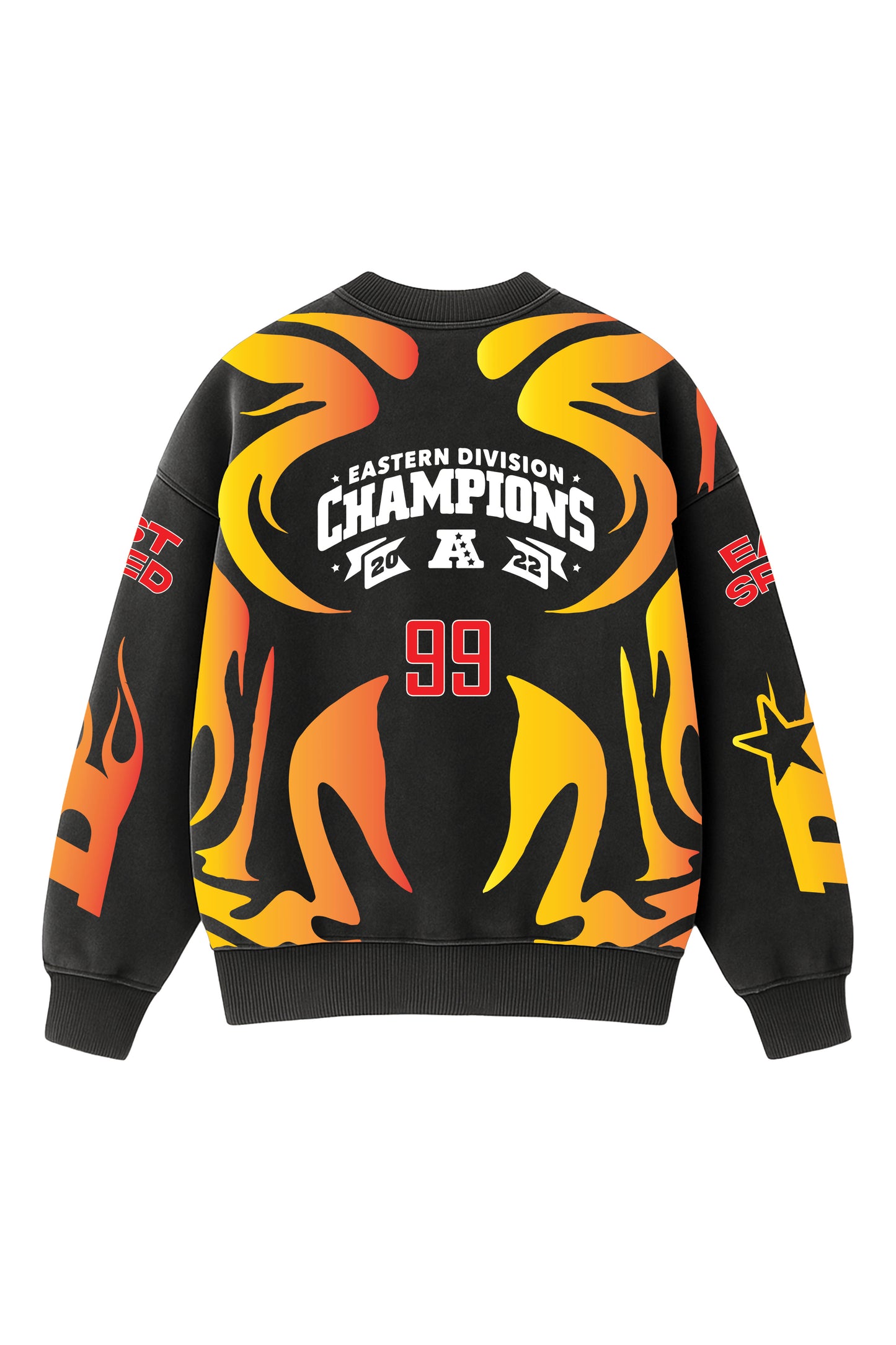 East Speed Designed Oversized Sweatshirt