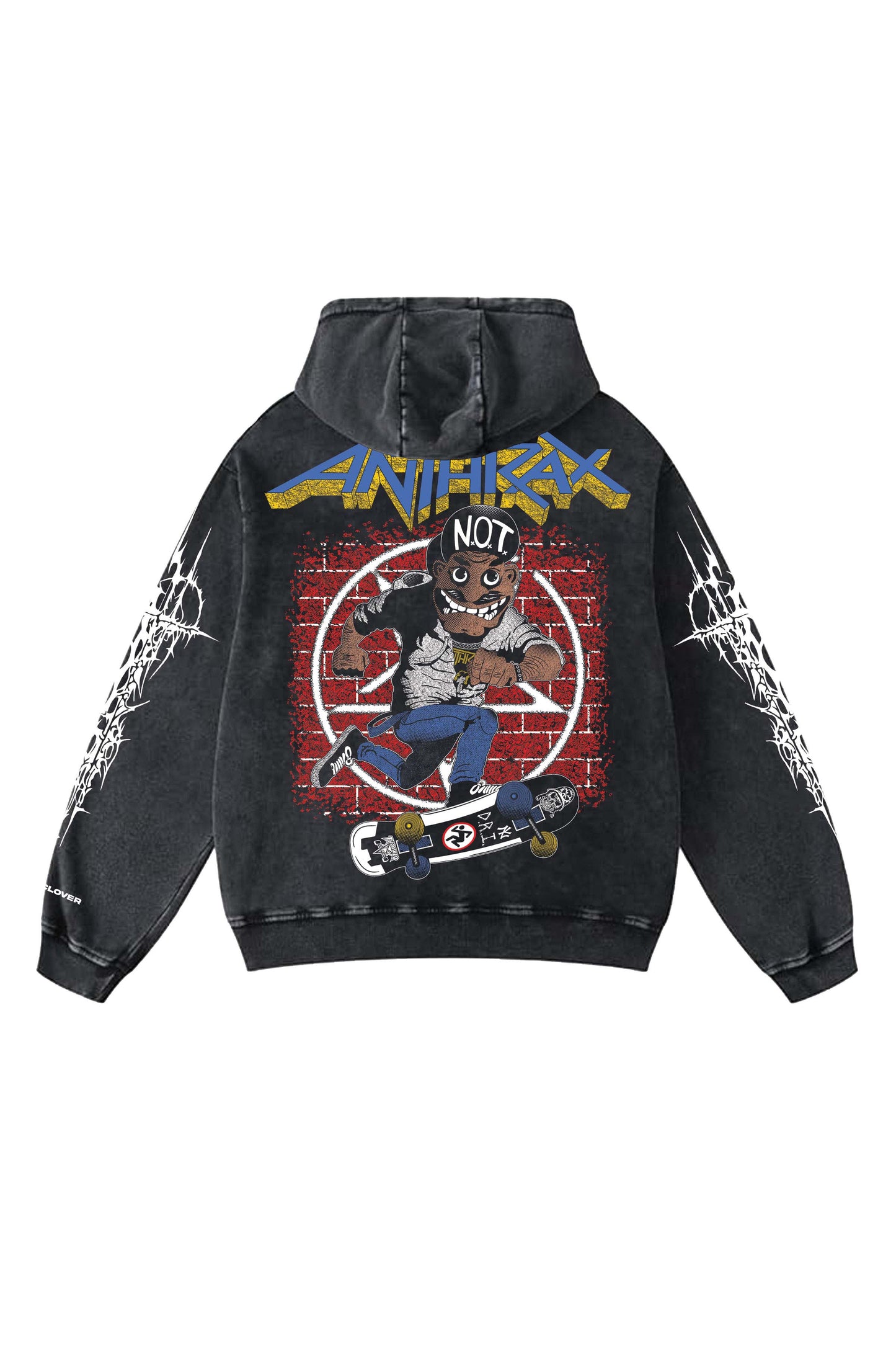 Anthrax Designed Oversized Hoodie