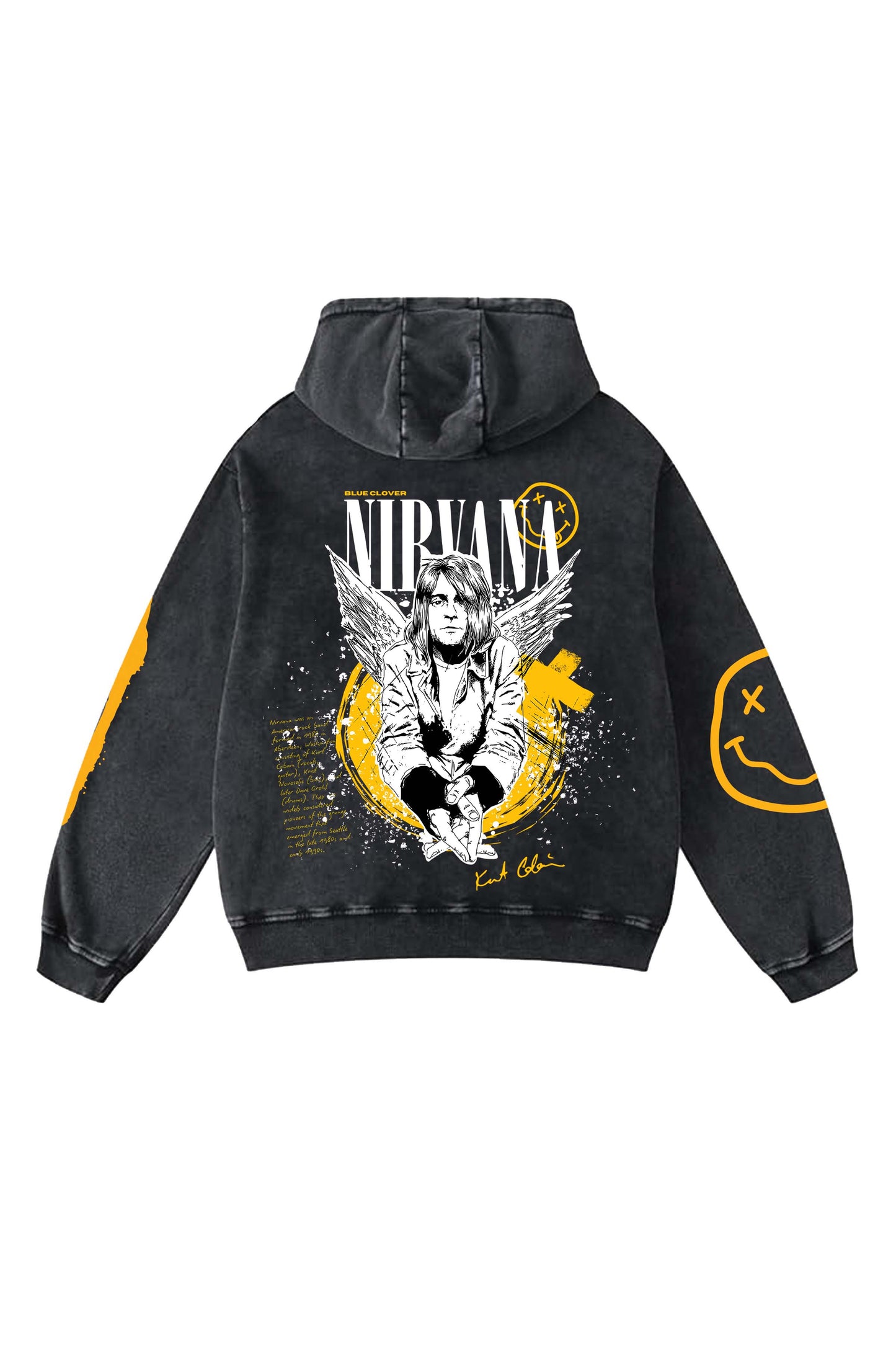 Nirvana Designed Oversized Hoodie