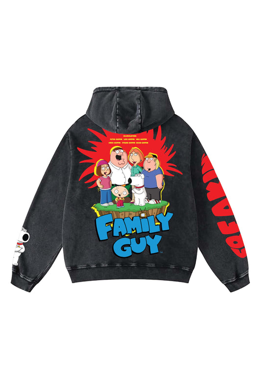 Family Guy Designed Oversized Hoodie