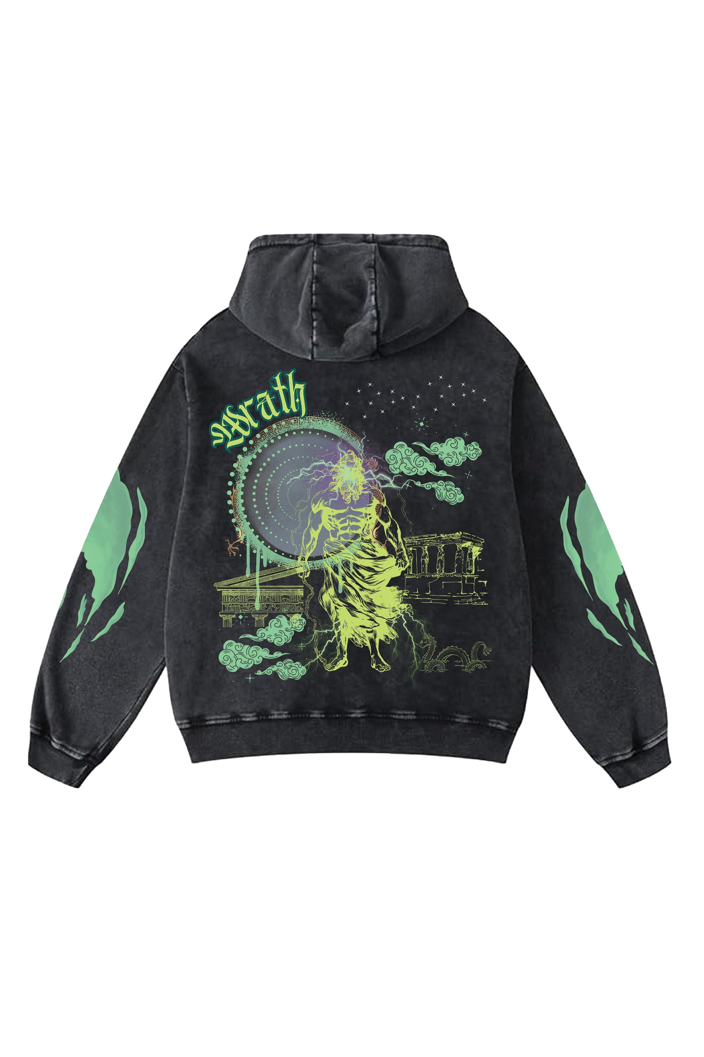 Wrath Designed Oversized Hoodie