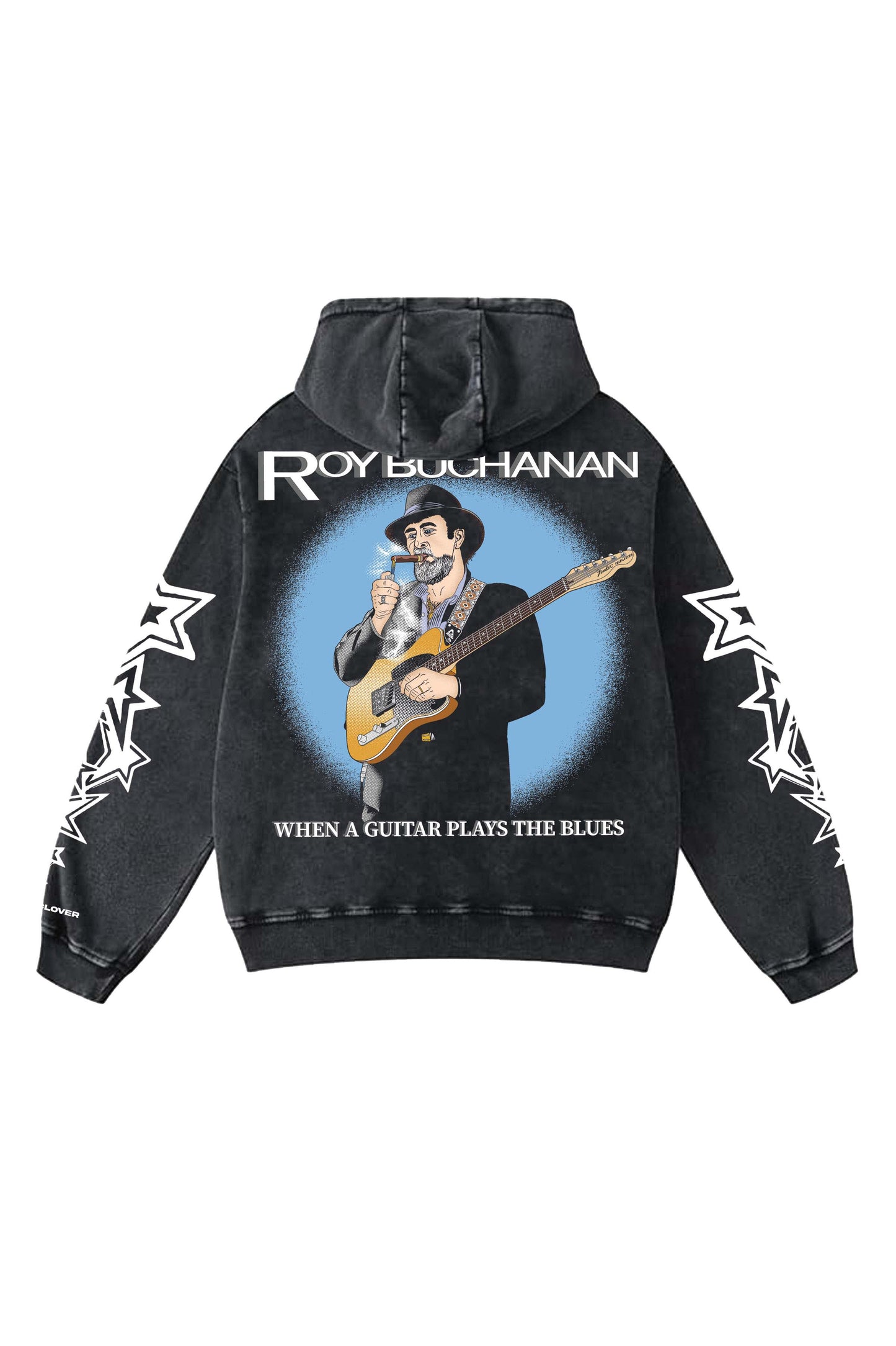 Roy Buchanan Designed Oversized Hoodie