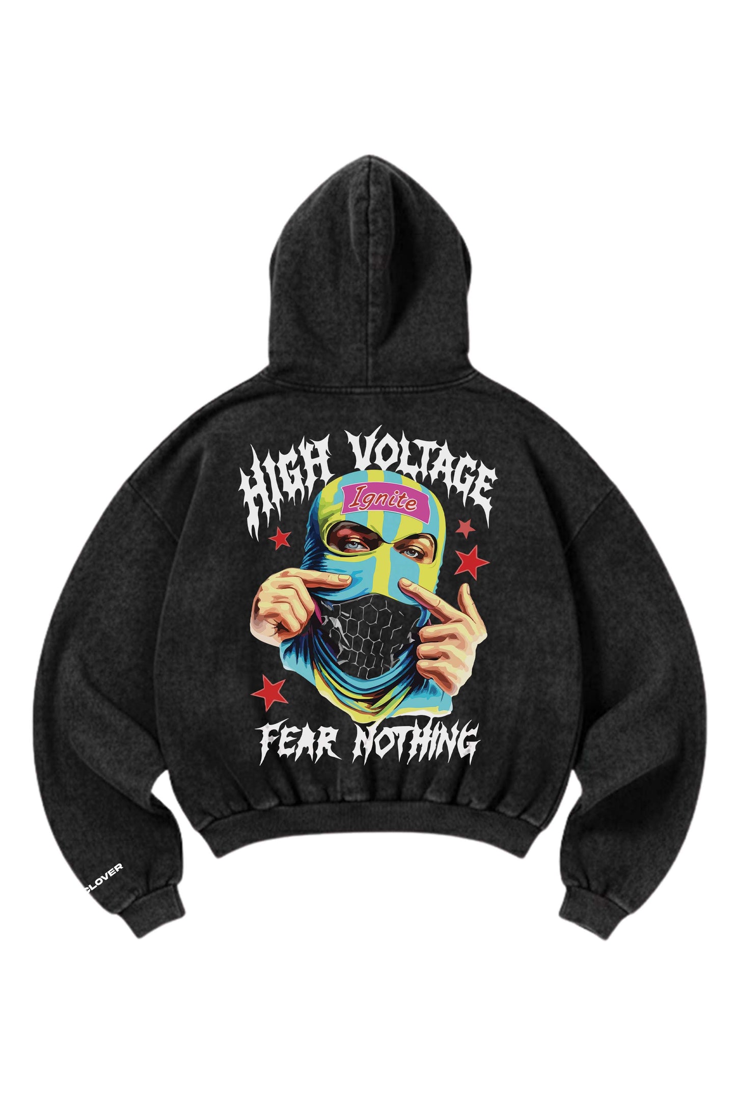 High Voltage Designed Oversized Hoodie