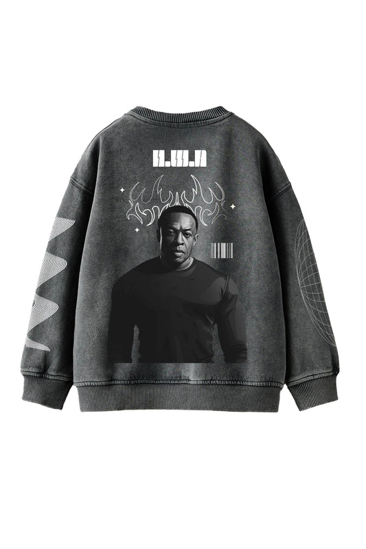 N.W.A Designed Oversized Sweatshirt