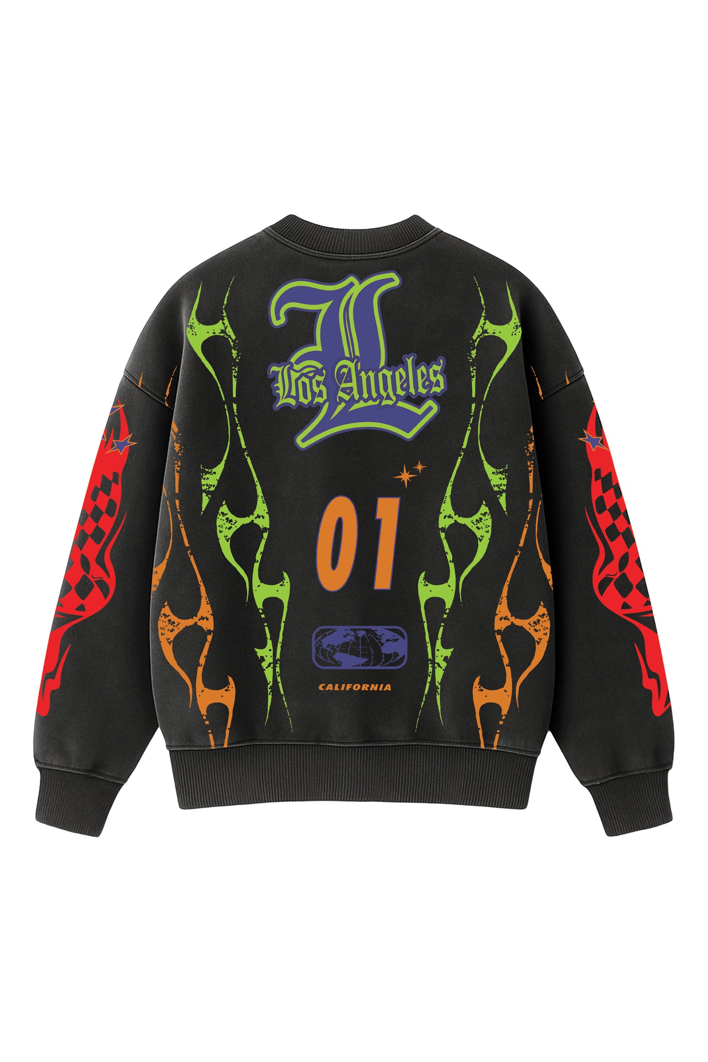 Cali Designed Oversized Sweatshirt