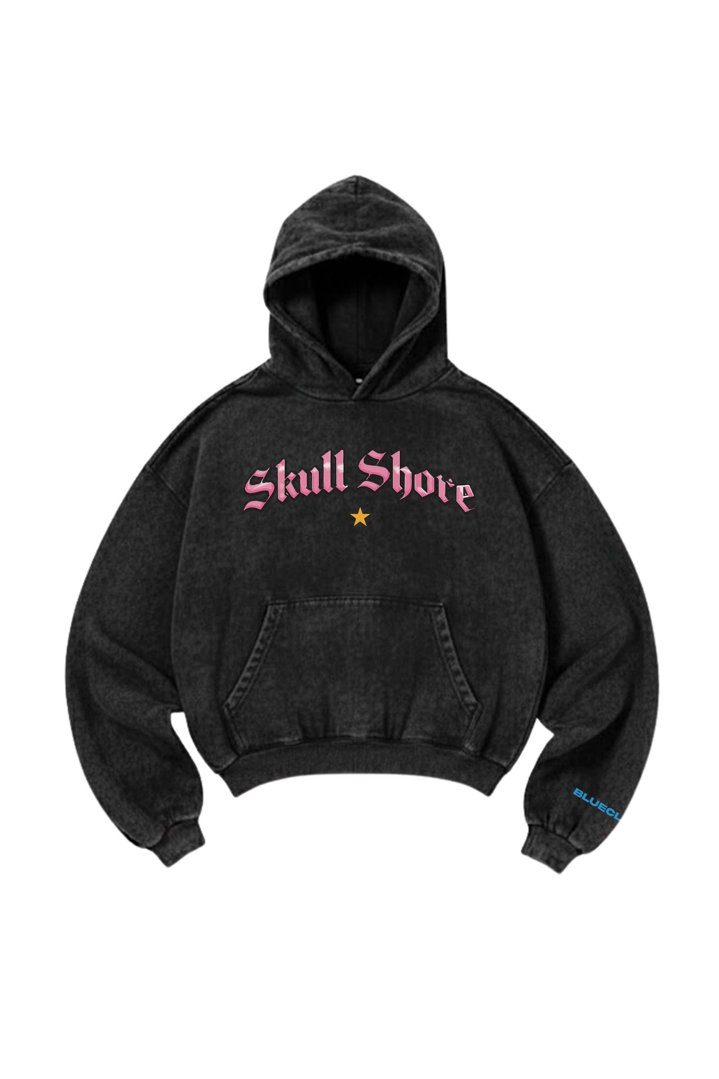Skull shore Designed Oversized Hoodie