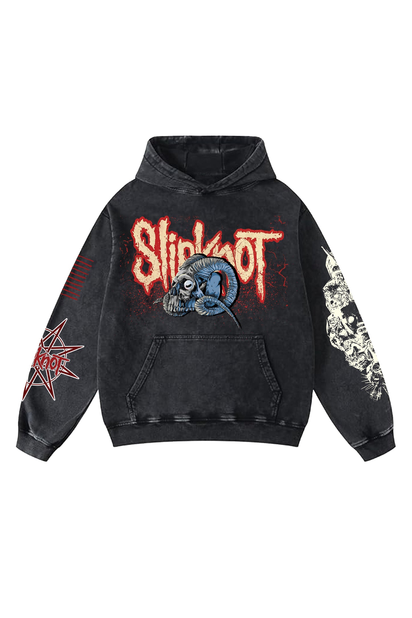 Slipknot Designed Oversized Hoodie