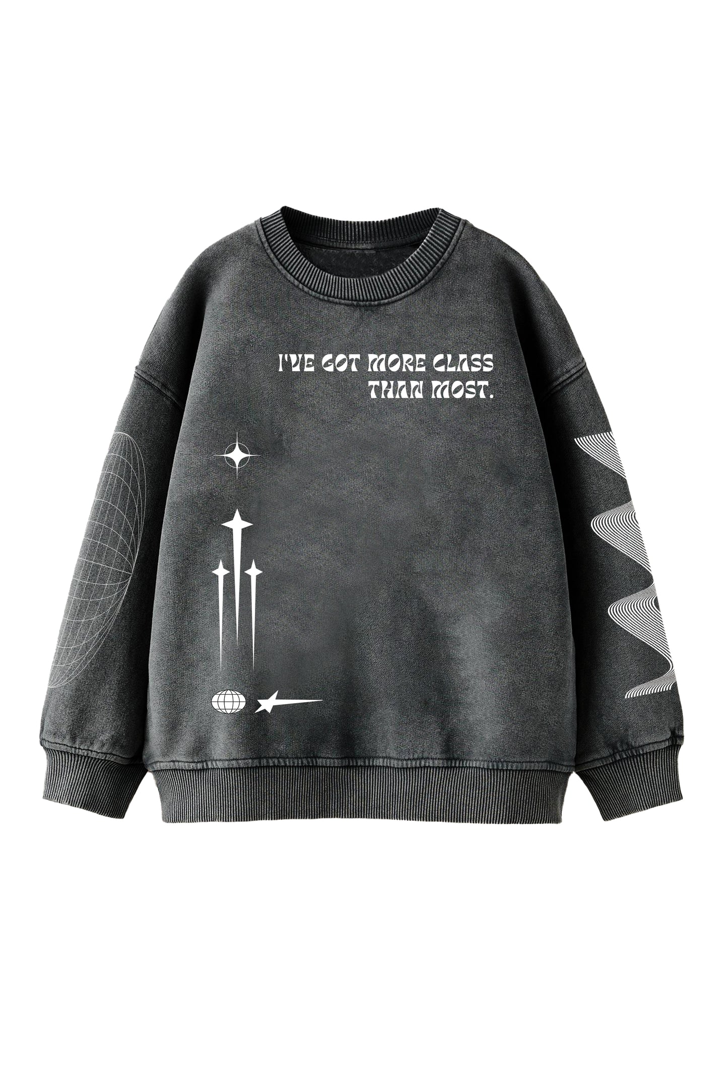 N.W.A Designed Oversized Sweatshirt