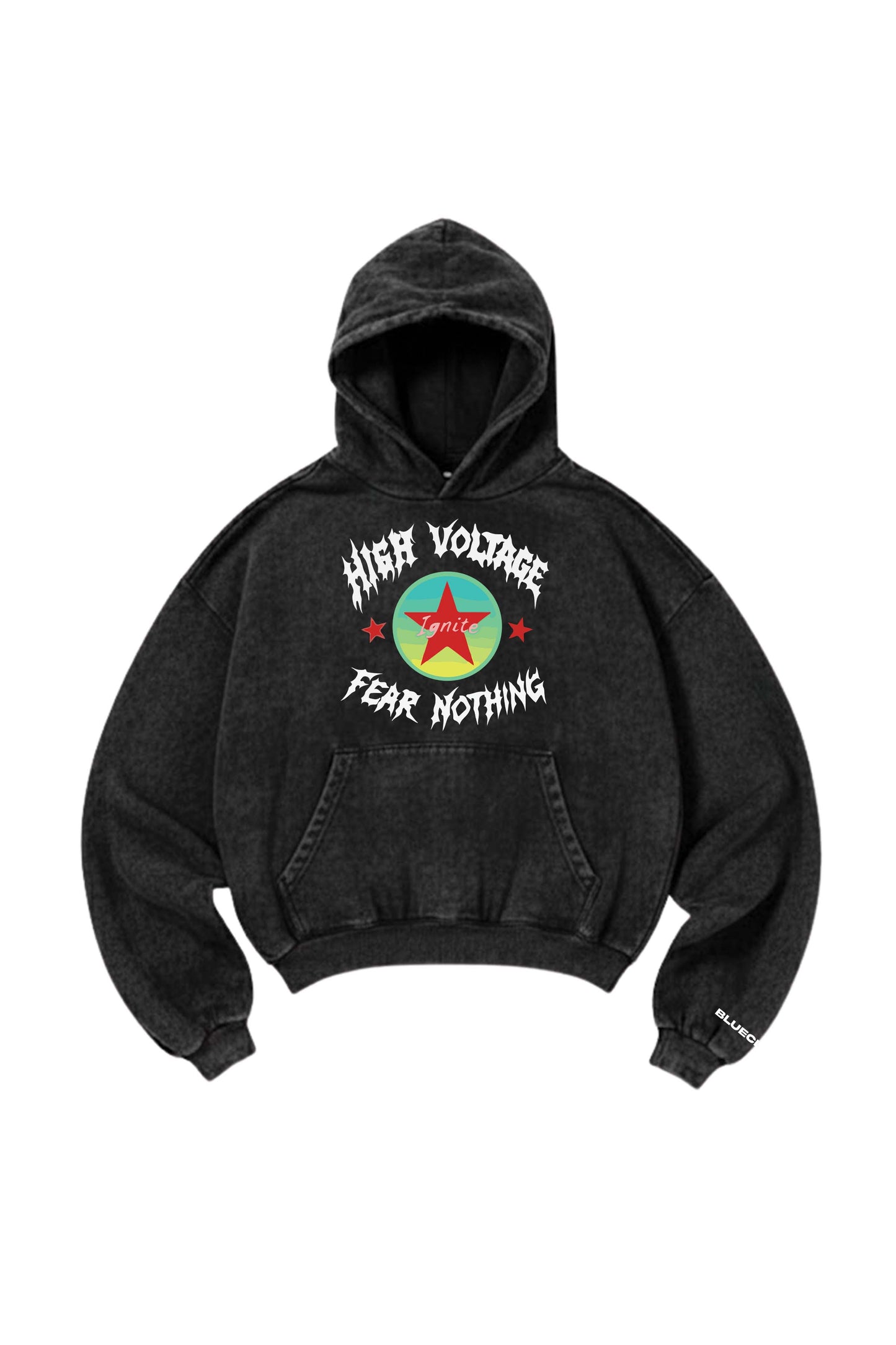 High Voltage Designed Oversized Hoodie