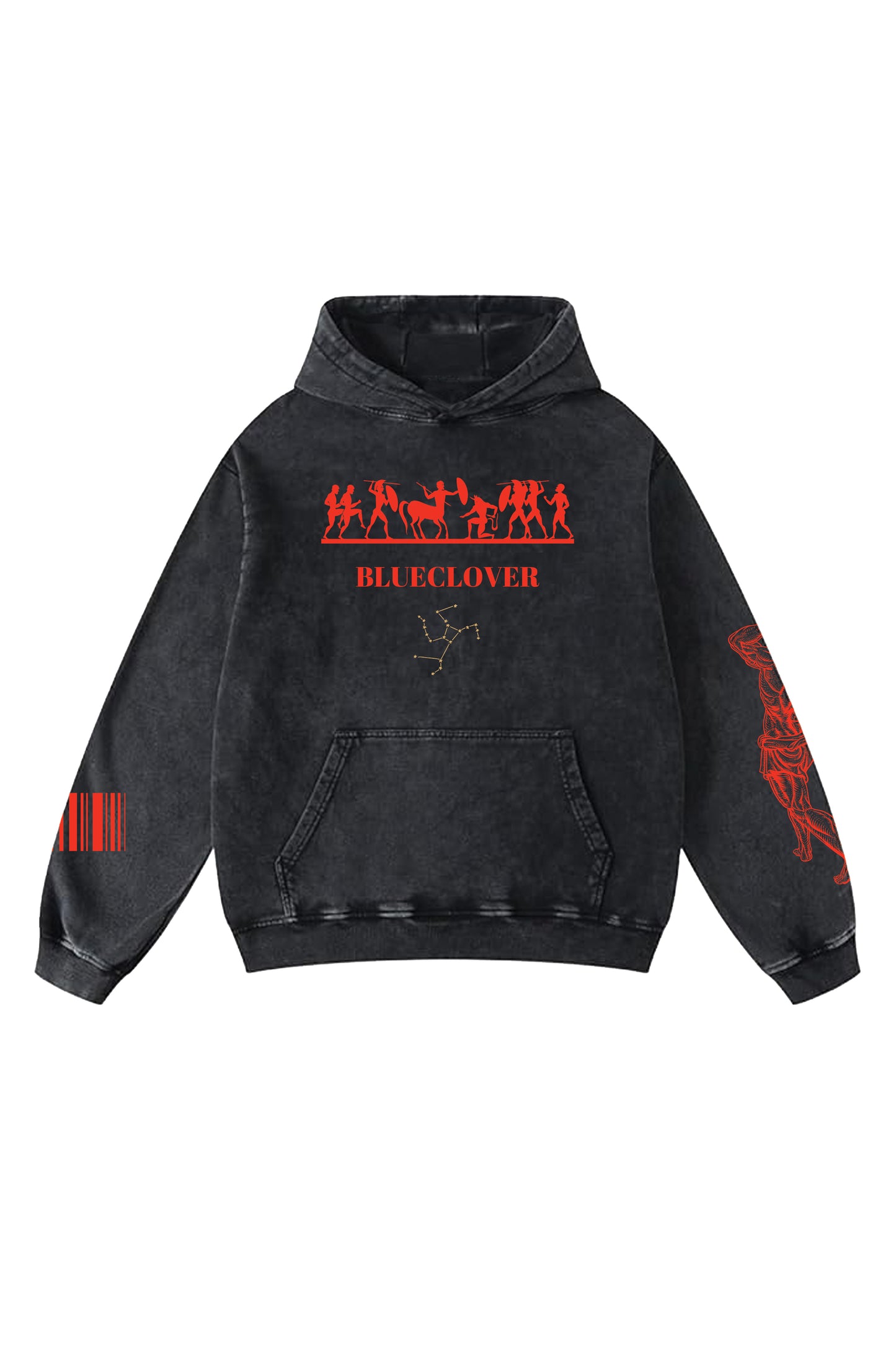 Invincible Designed Oversized Hoodie