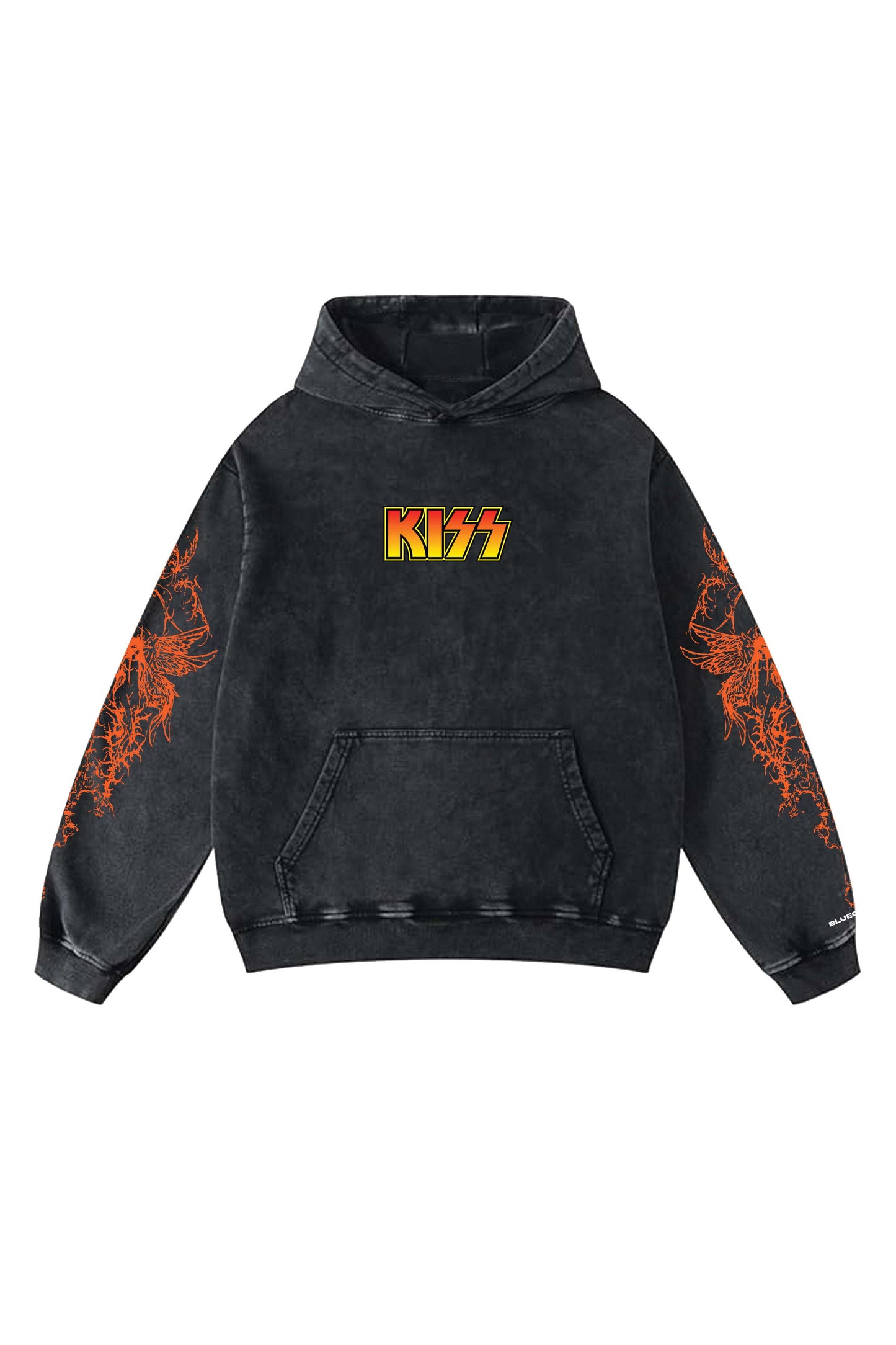 Kiss Designed Oversized Hoodie