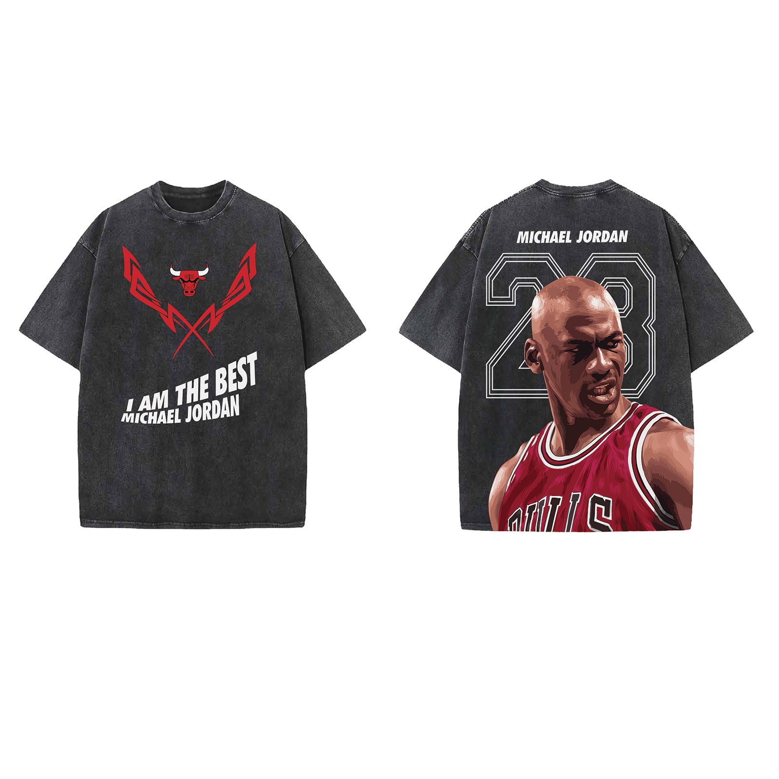 Michael jordan top vintage reprint tshirt for men