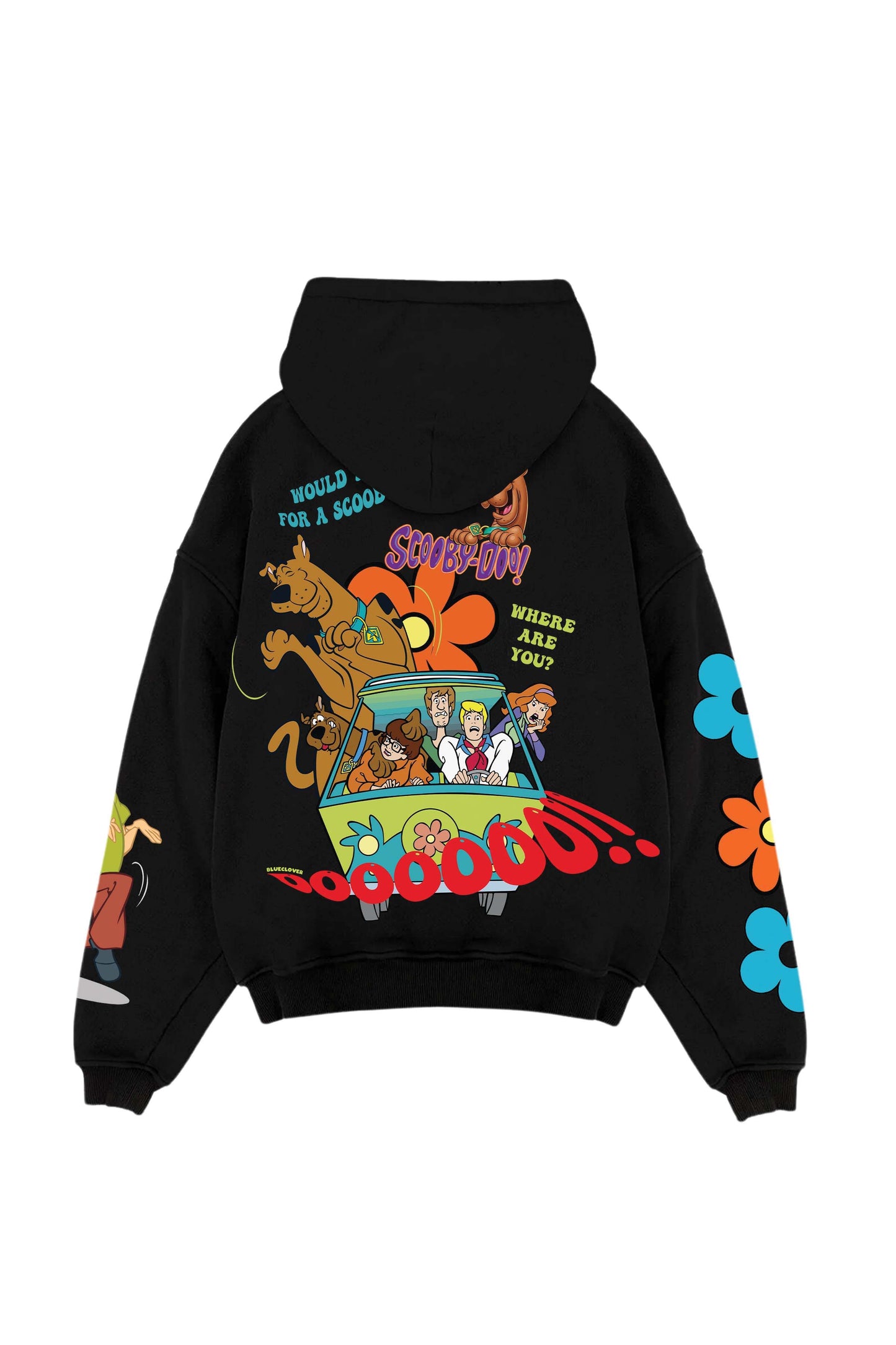 Scooby Doo Designed Oversized Hoodie