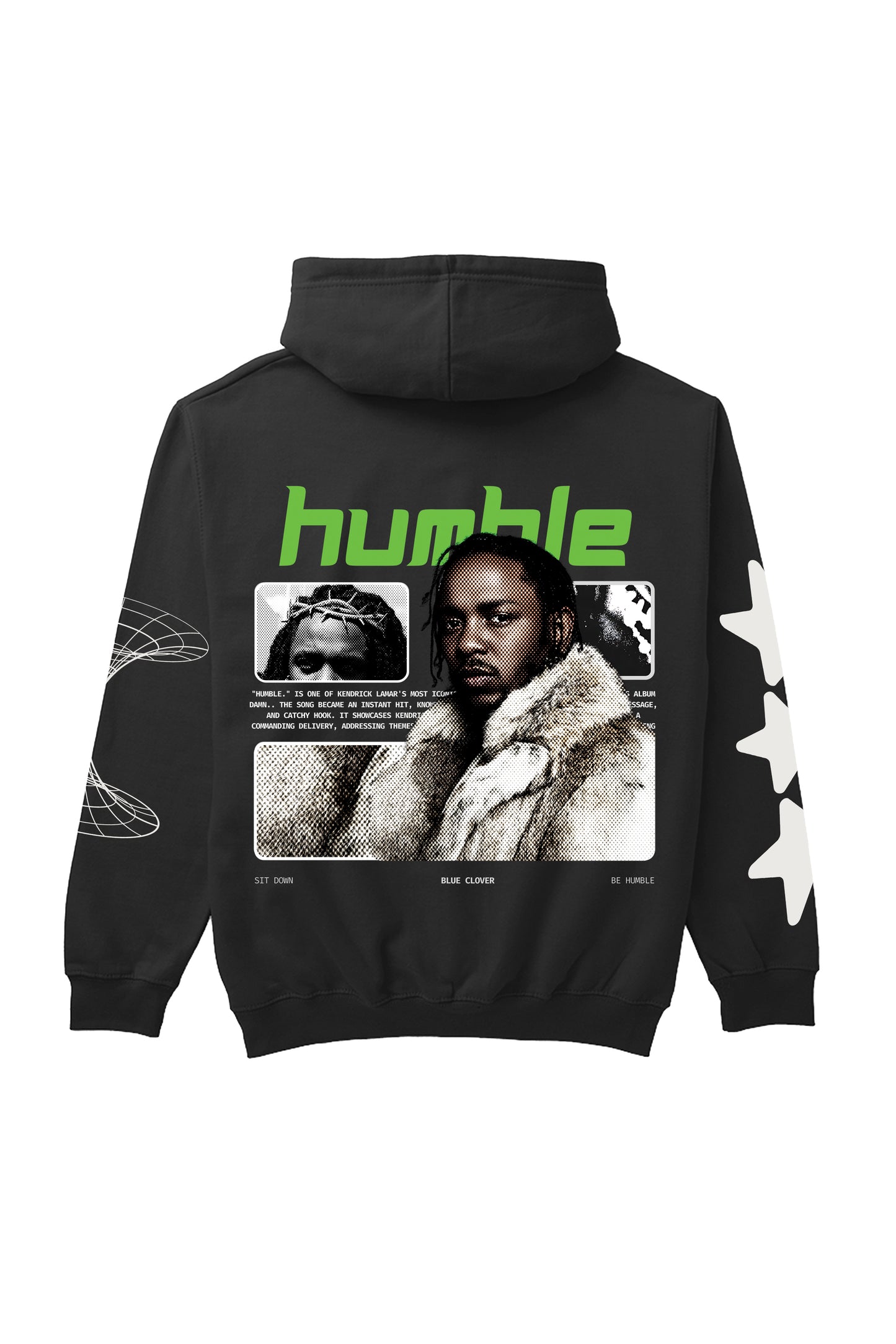 Kendrick Lamar Designed Oversized Hoodie