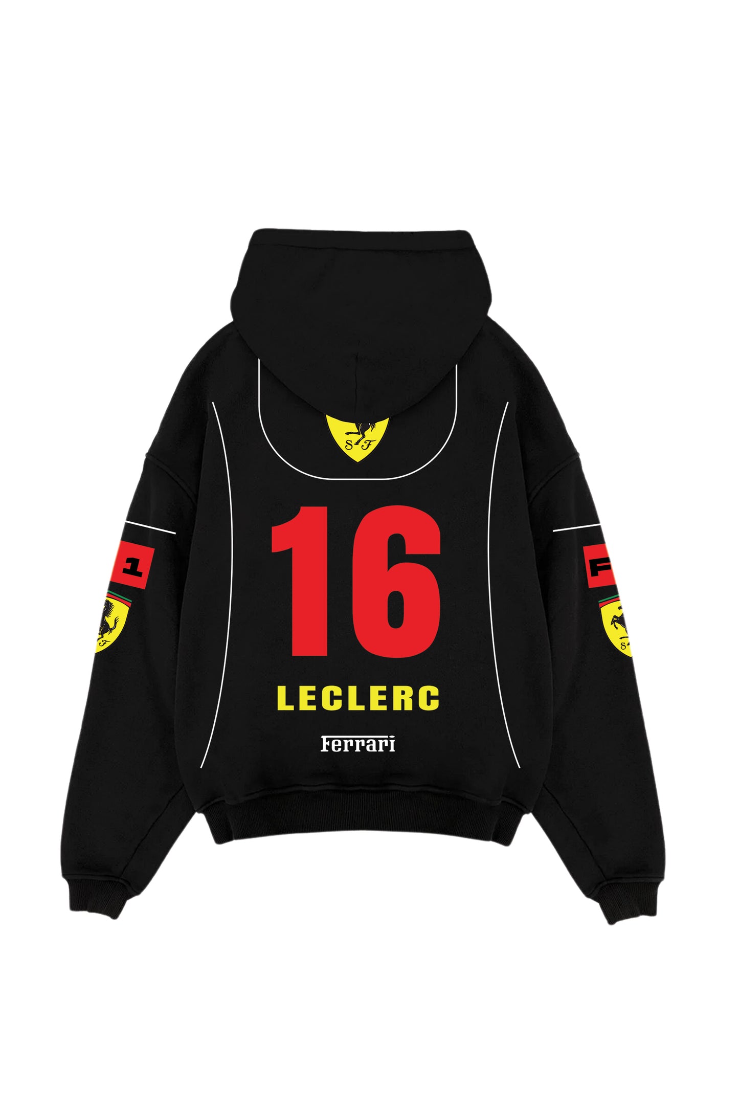 Leclerc Ferrari Designed Oversized Hoodie