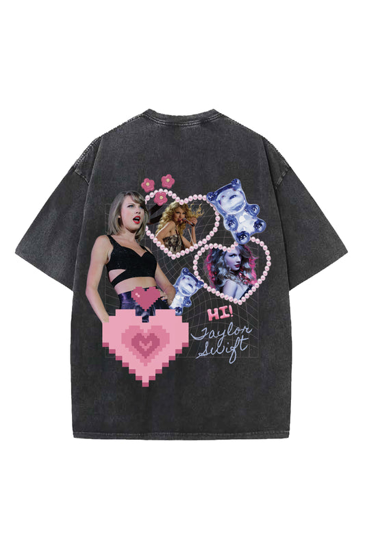 Taylor Swift Designed Vintage Oversized T-shirt