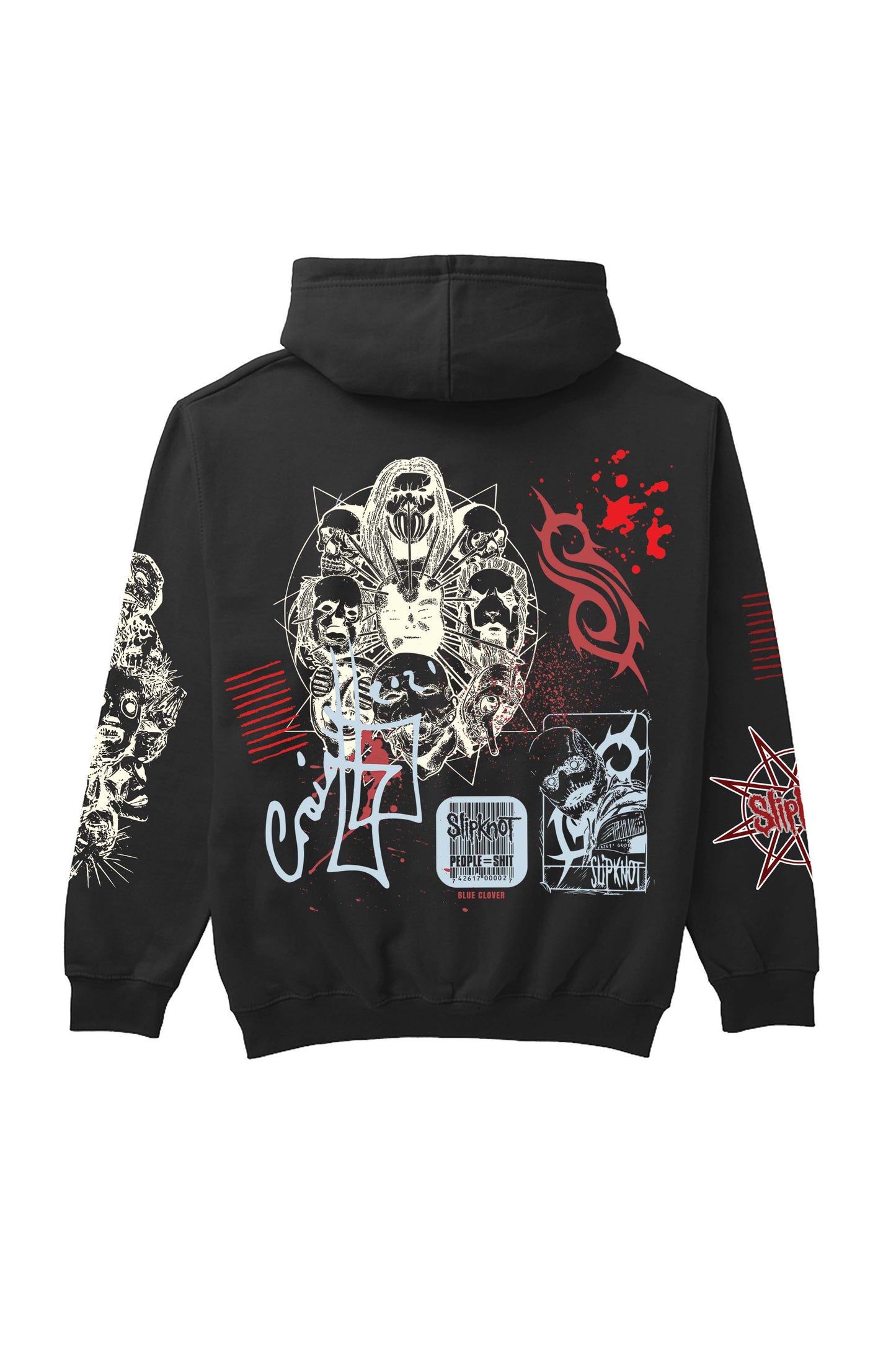 Slipknot Designed Oversized Hoodie