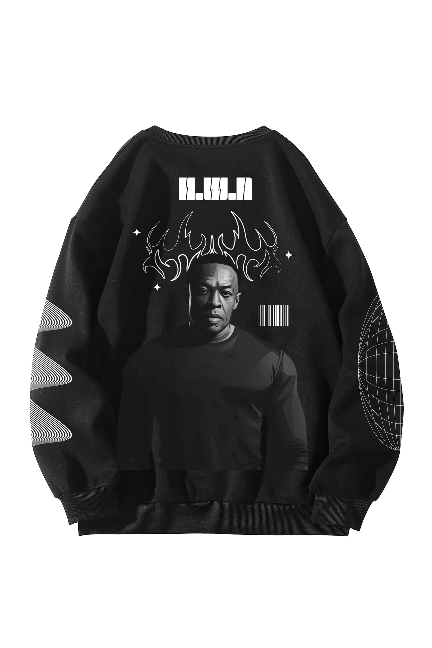 N.W.A Designed Oversized Sweatshirt